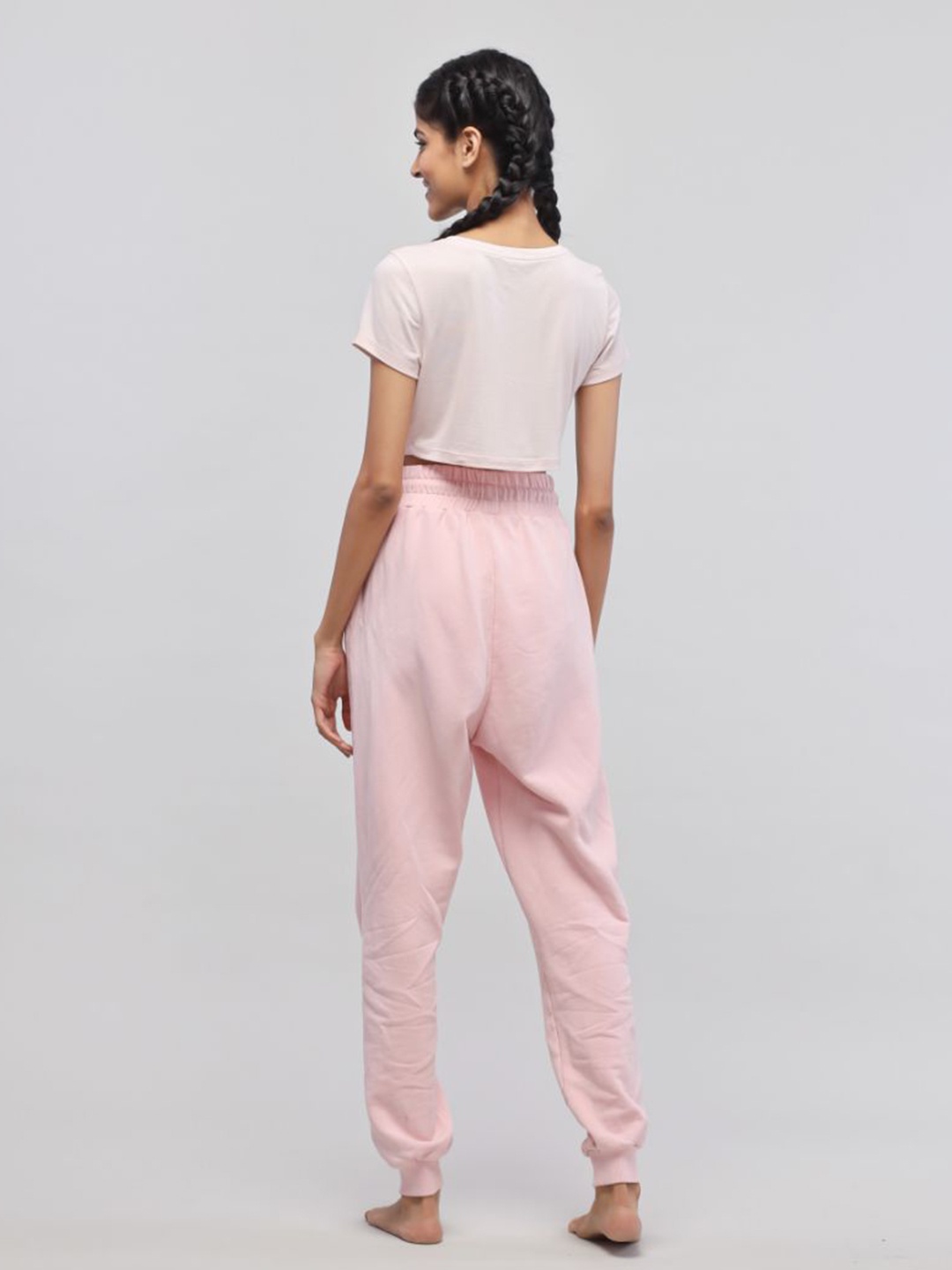 

necesera Women Boxy Crop Top, Pink
