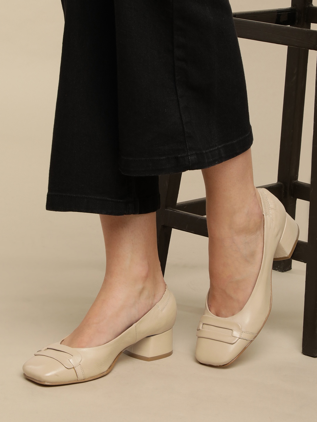 

Nautica Block Pumps, Beige