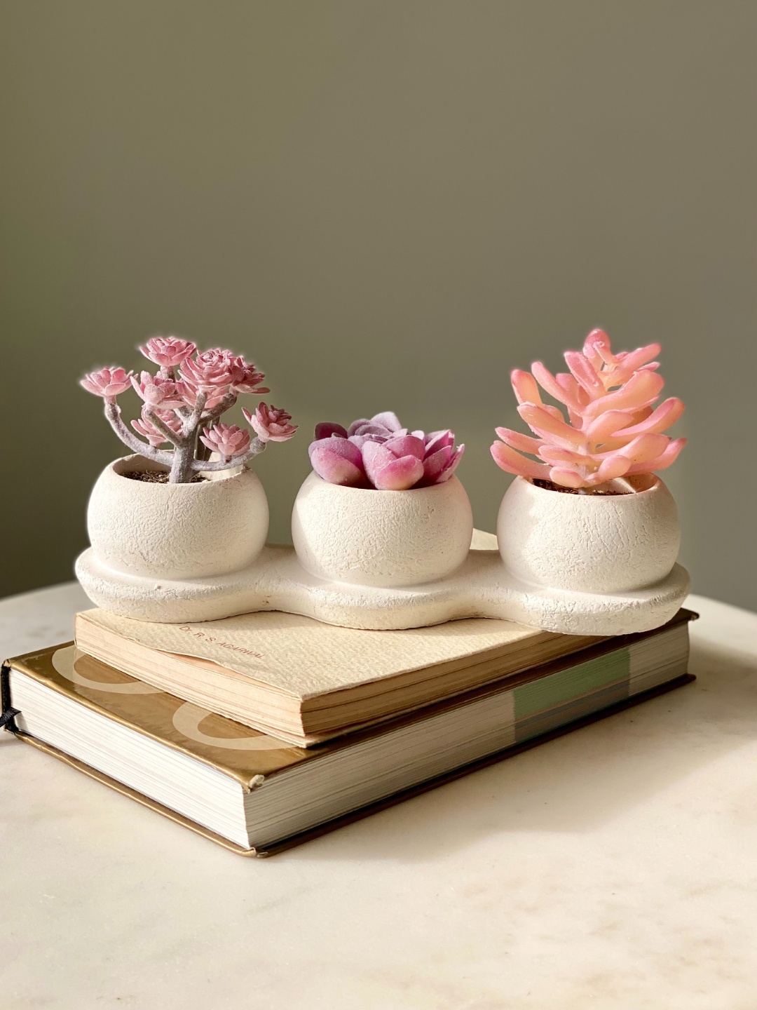 

Mason Home Pink Succulent Artificial Plant