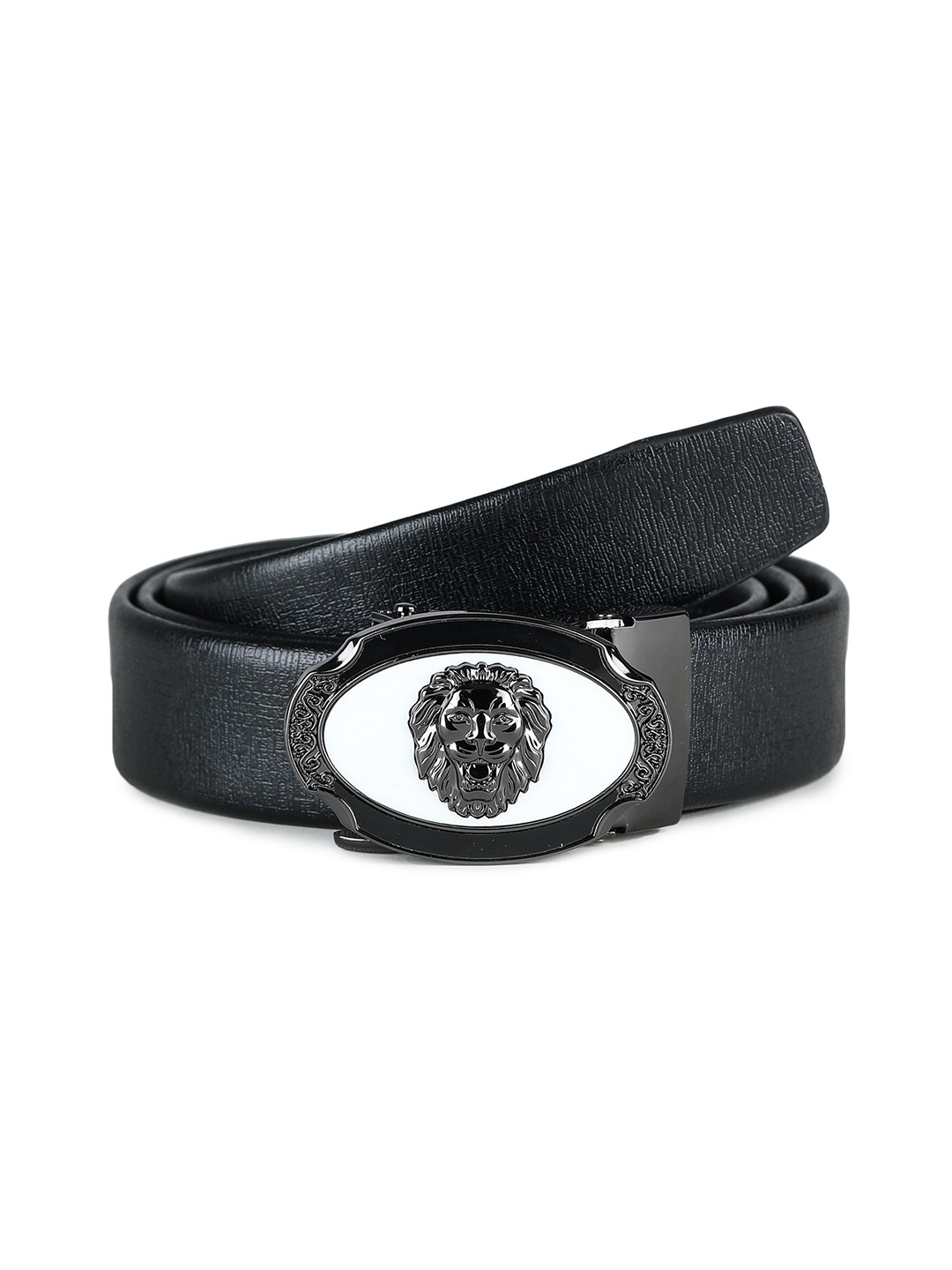 

Provogue Men Textured Belt, Black