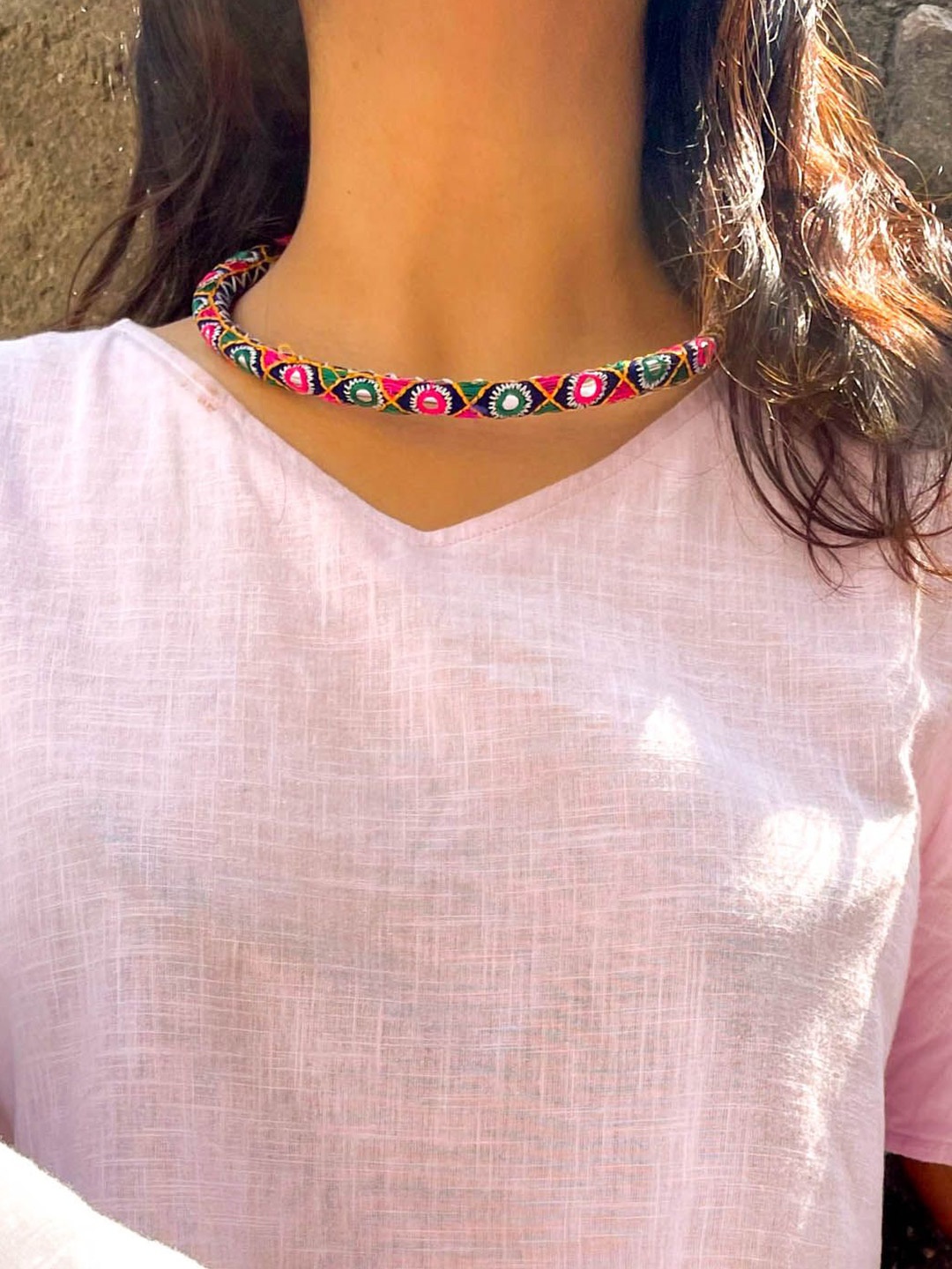 

Janpath Online Statement Necklace, Blue