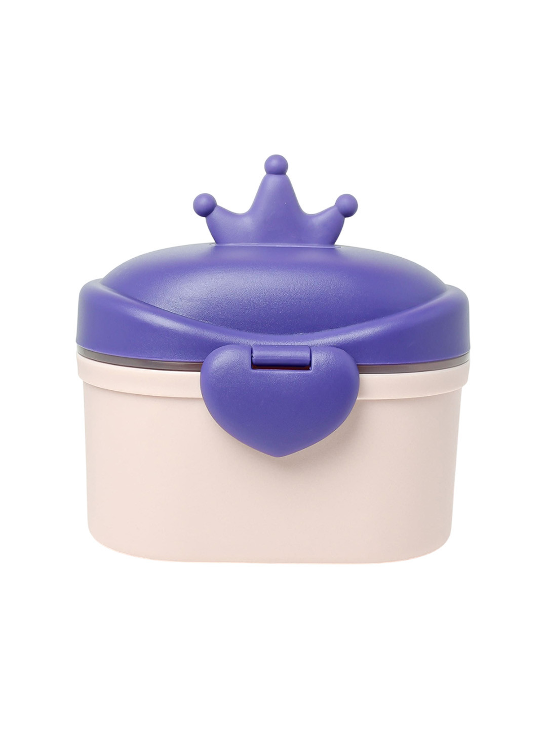 

The Little Lookers Kids Purple & Off White Spoon & Container