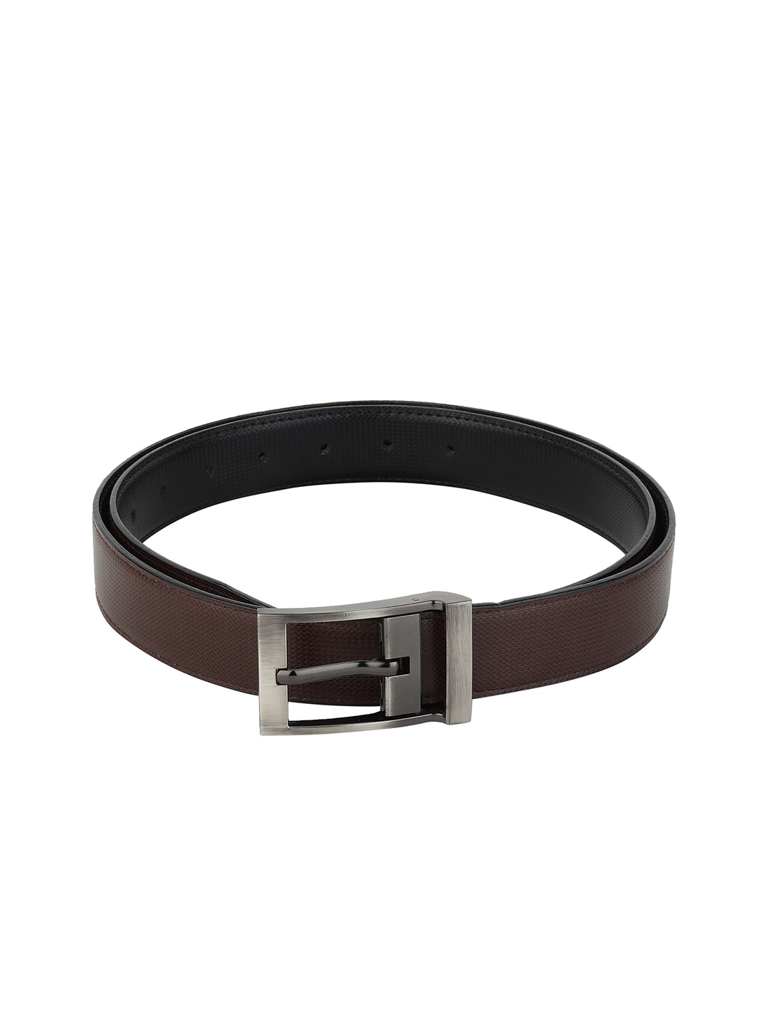 

Provogue Men Textured Belt, Brown