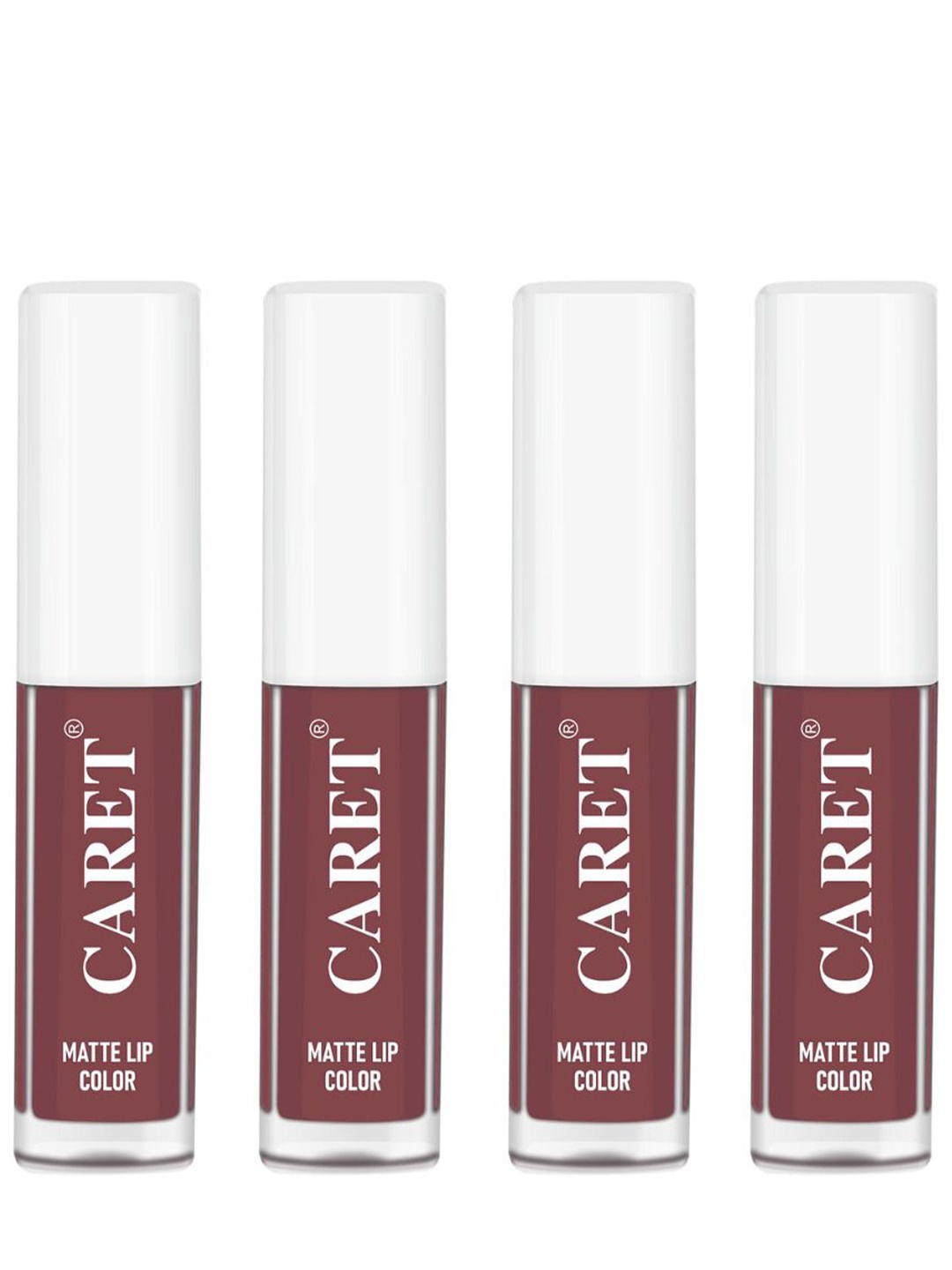 

CARET ORGANIC Set Of 4 Super-Pigmented Matte Lipsticks - 2 ml Each - Brown 1