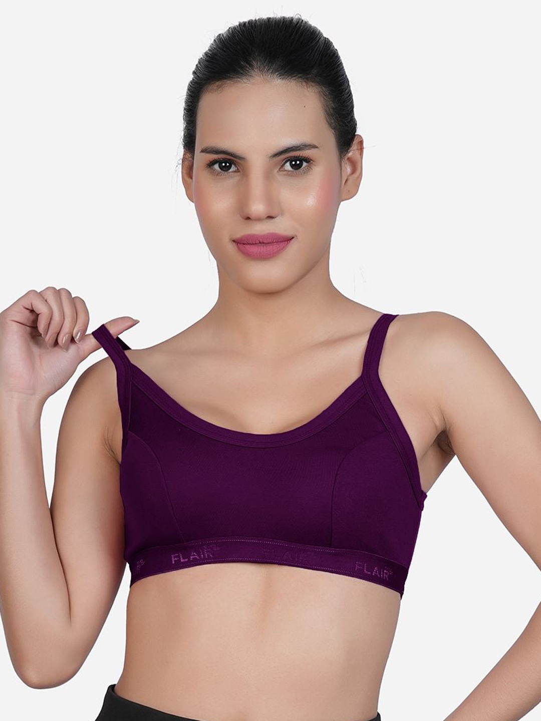 

SHYAM SONS FLAIR Full Coverage Workout Bra, Purple