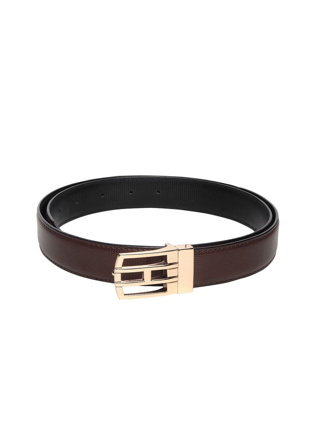 

Provogue Men Textured Reversible Formal Belt, Brown