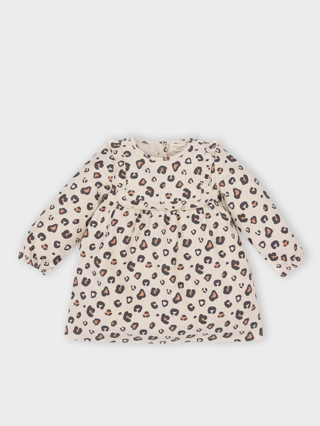 

DeFacto Girls Animal Print A-Line Dress, Na