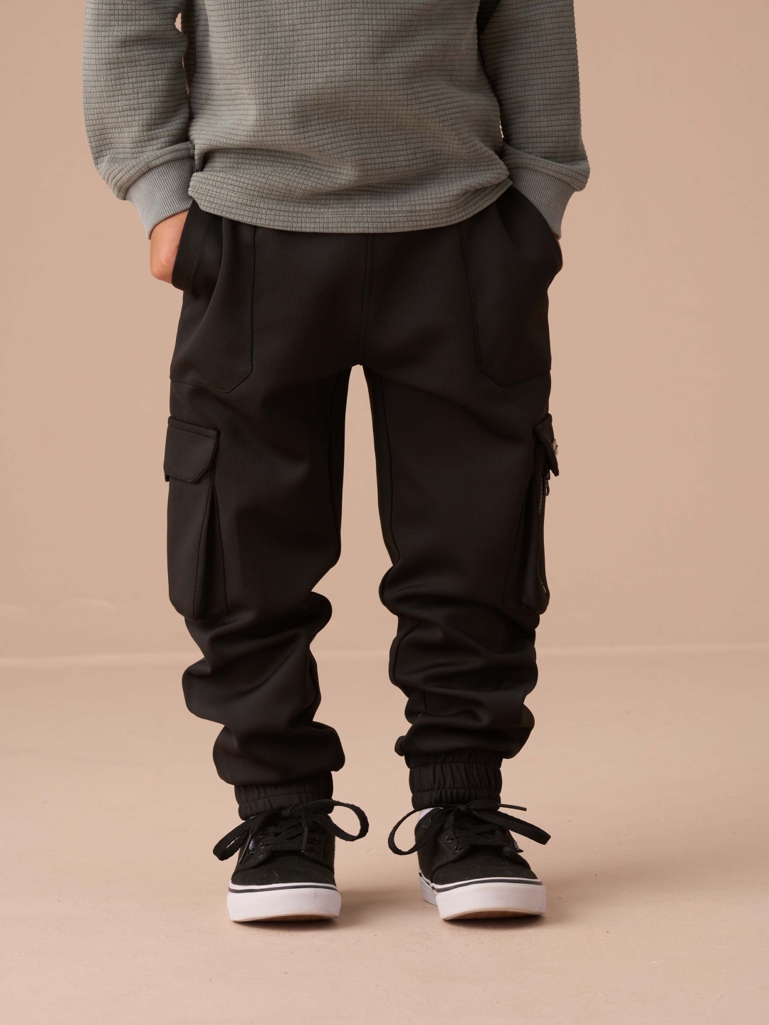 

Angel & Rocket Frank Sporty Technical Joggers, Black