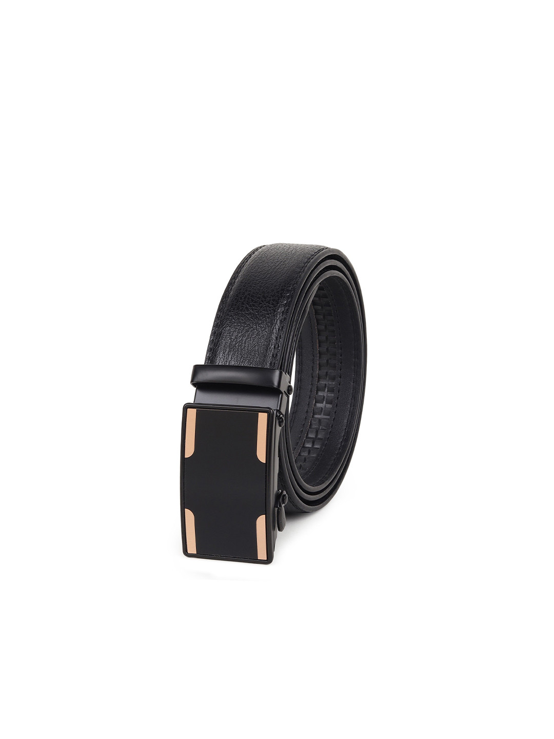 

Provogue Men Textured Belt, Black