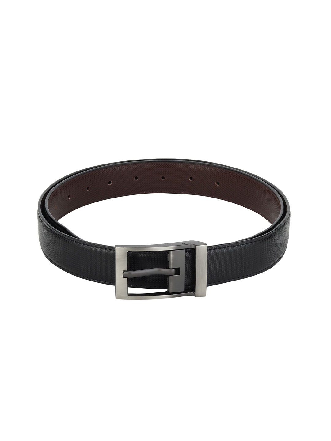 

Provogue Men Textured Belt, Black