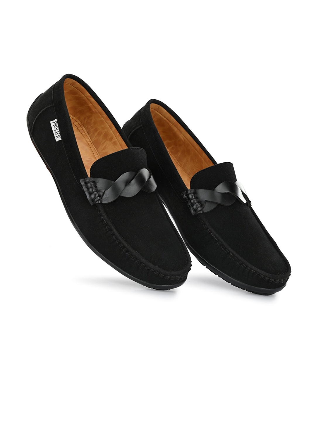 

Prolific Men Slip-On Loafers, Black