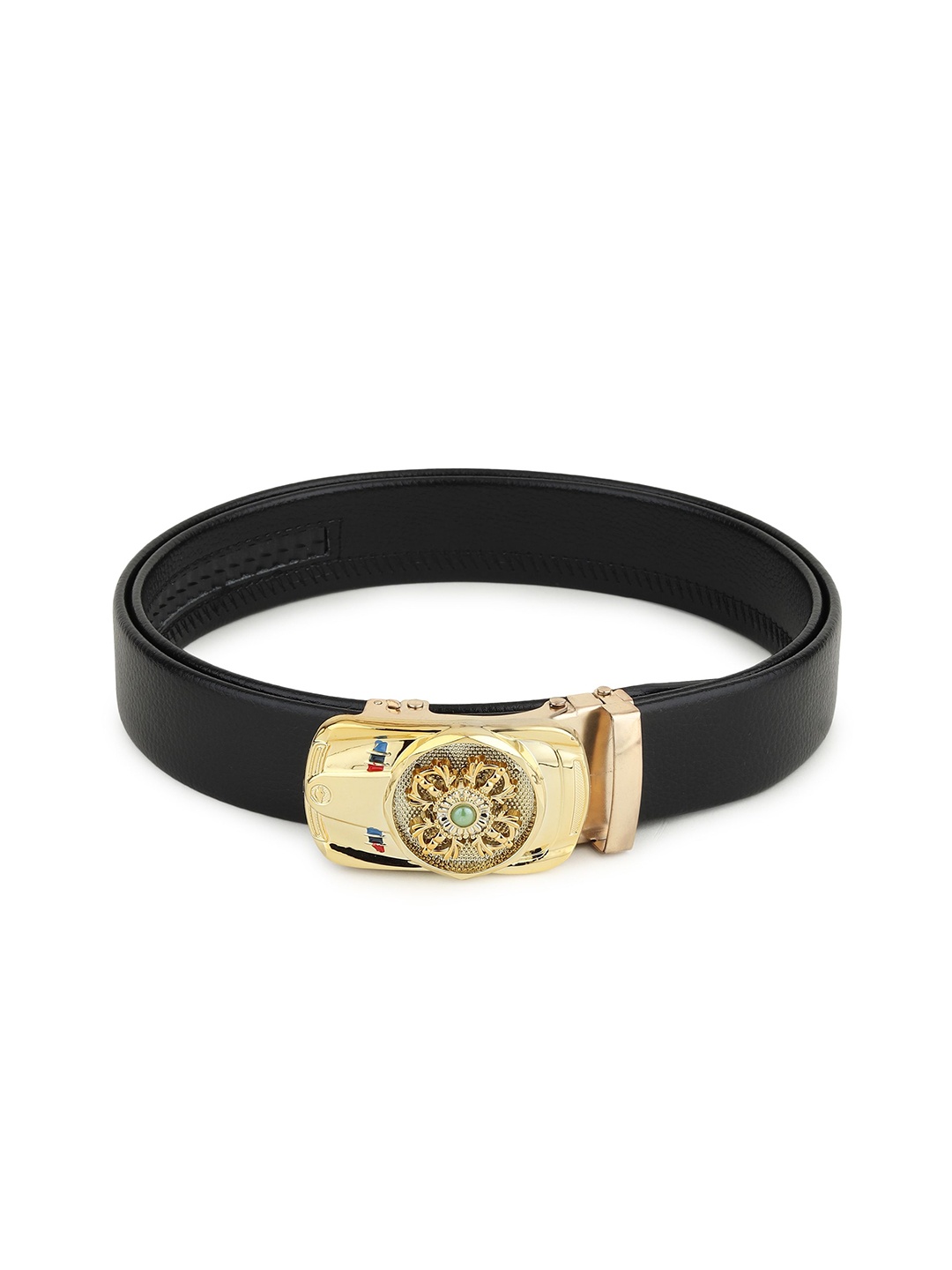 

Provogue Men Textured Belt, Black