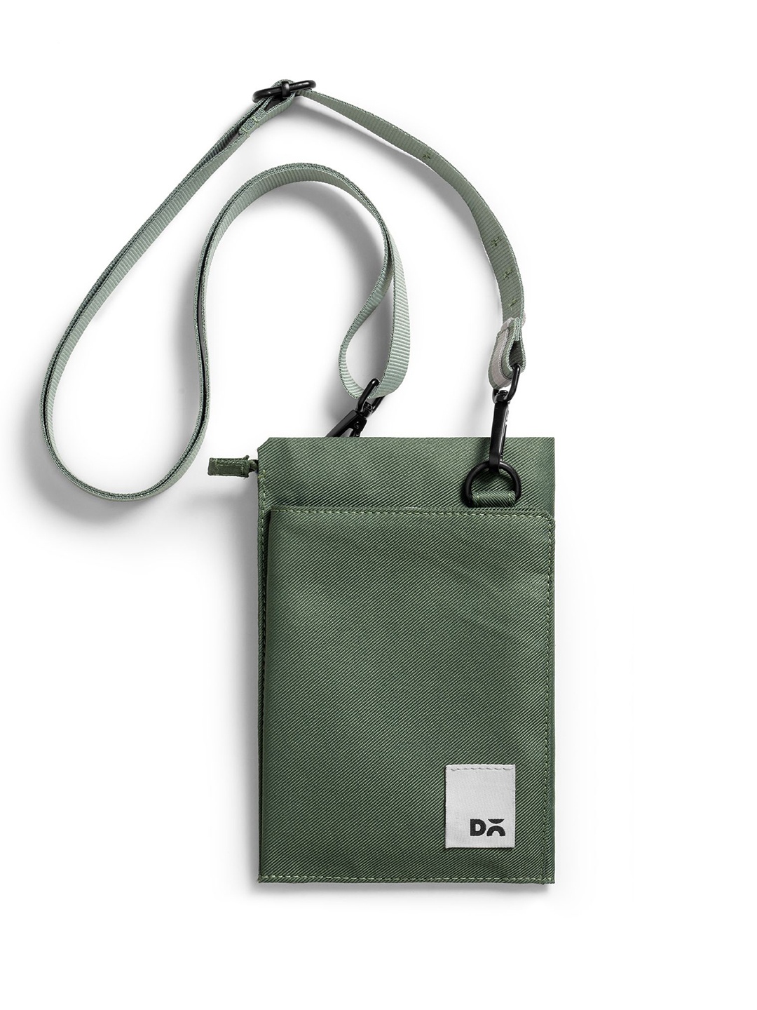 

DailyObjects Unisex Solid Crossbody Sling Bag, Green