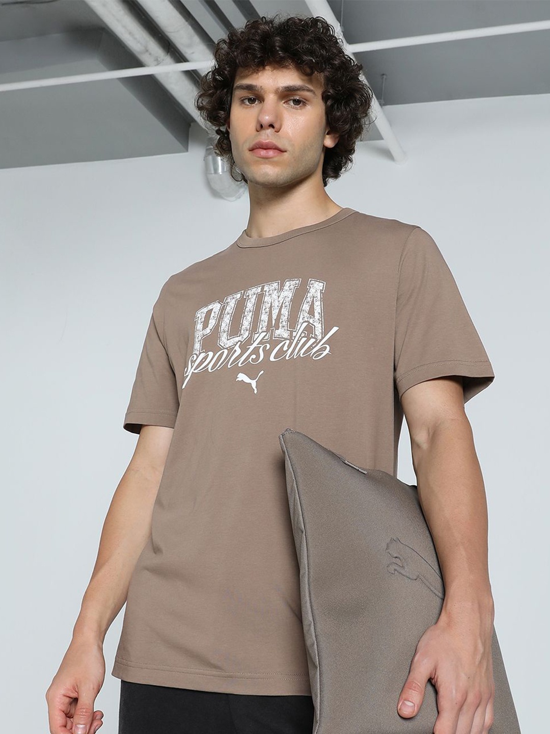 

Puma Class Men's Graphic Tee, Brown