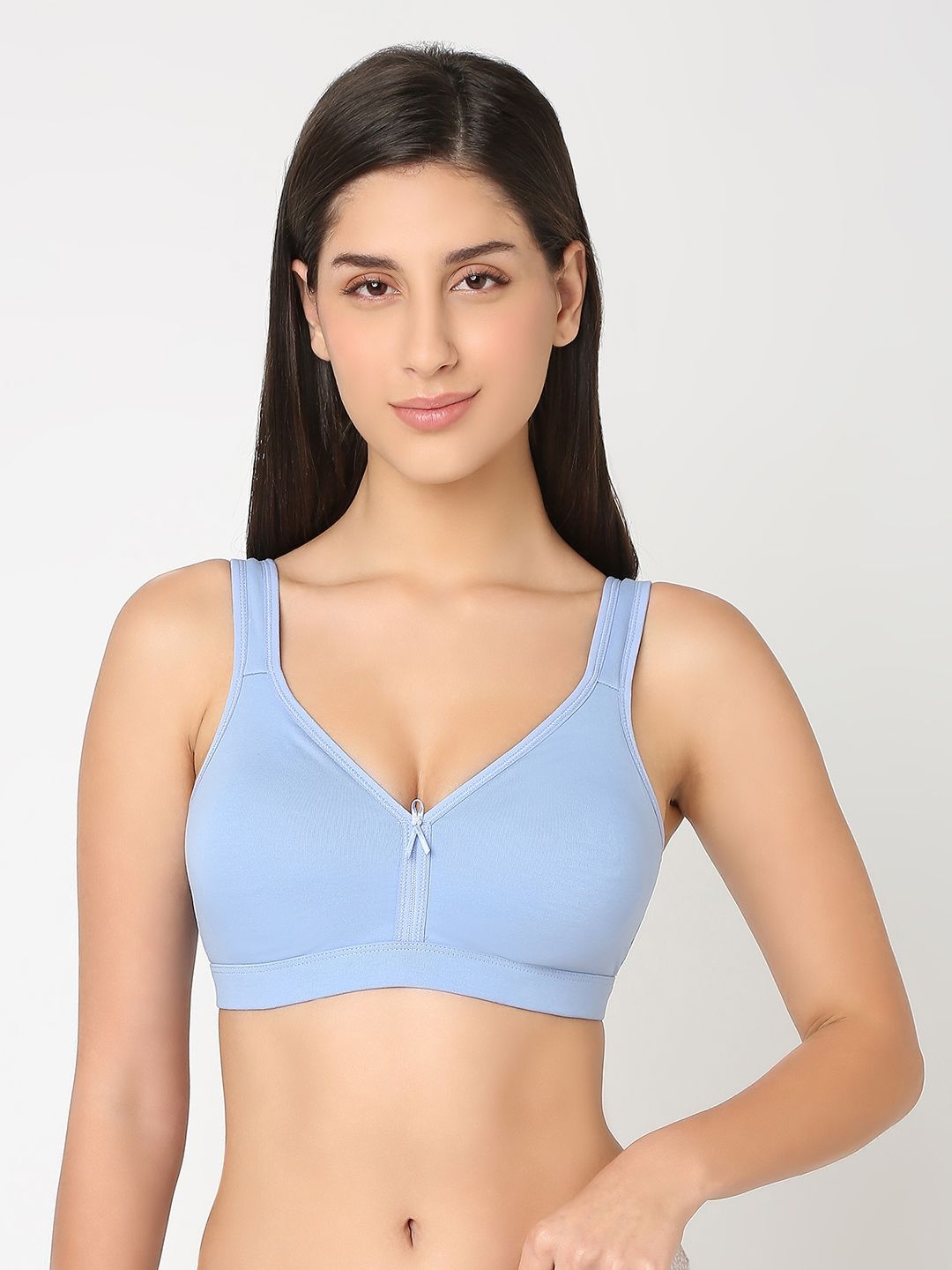 

Juliet Women Full Coverage Cotton Everyday Bra, Blue