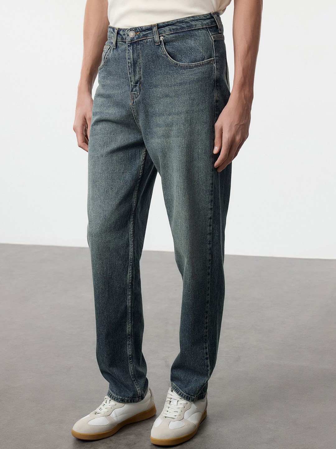 

Trendyol Men Mid-Rise Jeans, Blue