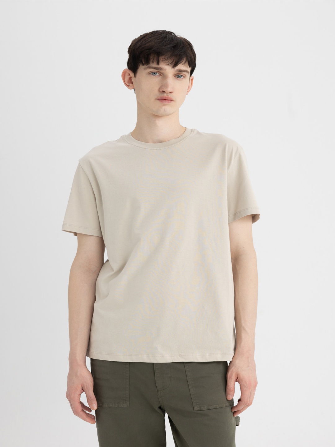 

DeFacto Men T-shirt, Beige