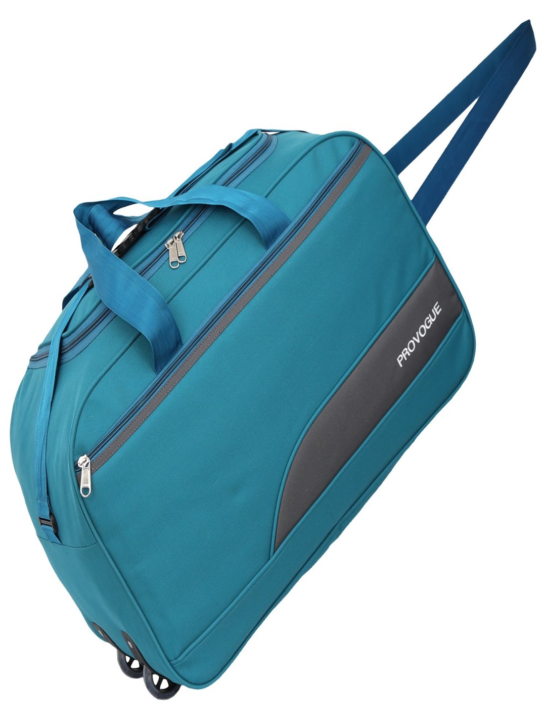 

Provogue Colourblocked Small Casual Duffel Bag with Shoulder Straps, Blue