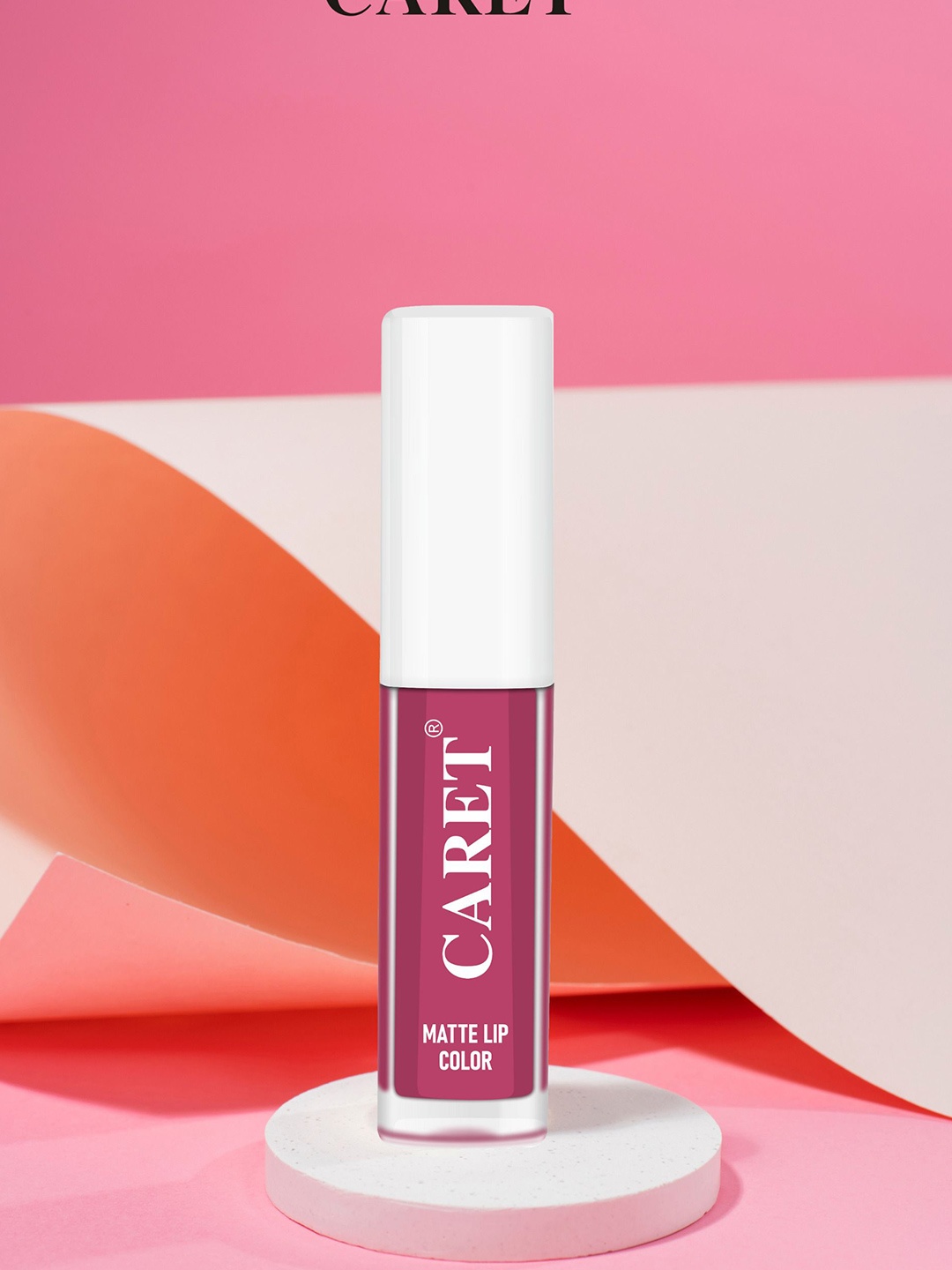 

CARET ORGANIC Super-Pigmented Liquid Matte Lipstick - 2 ml - Shade 8, Pink
