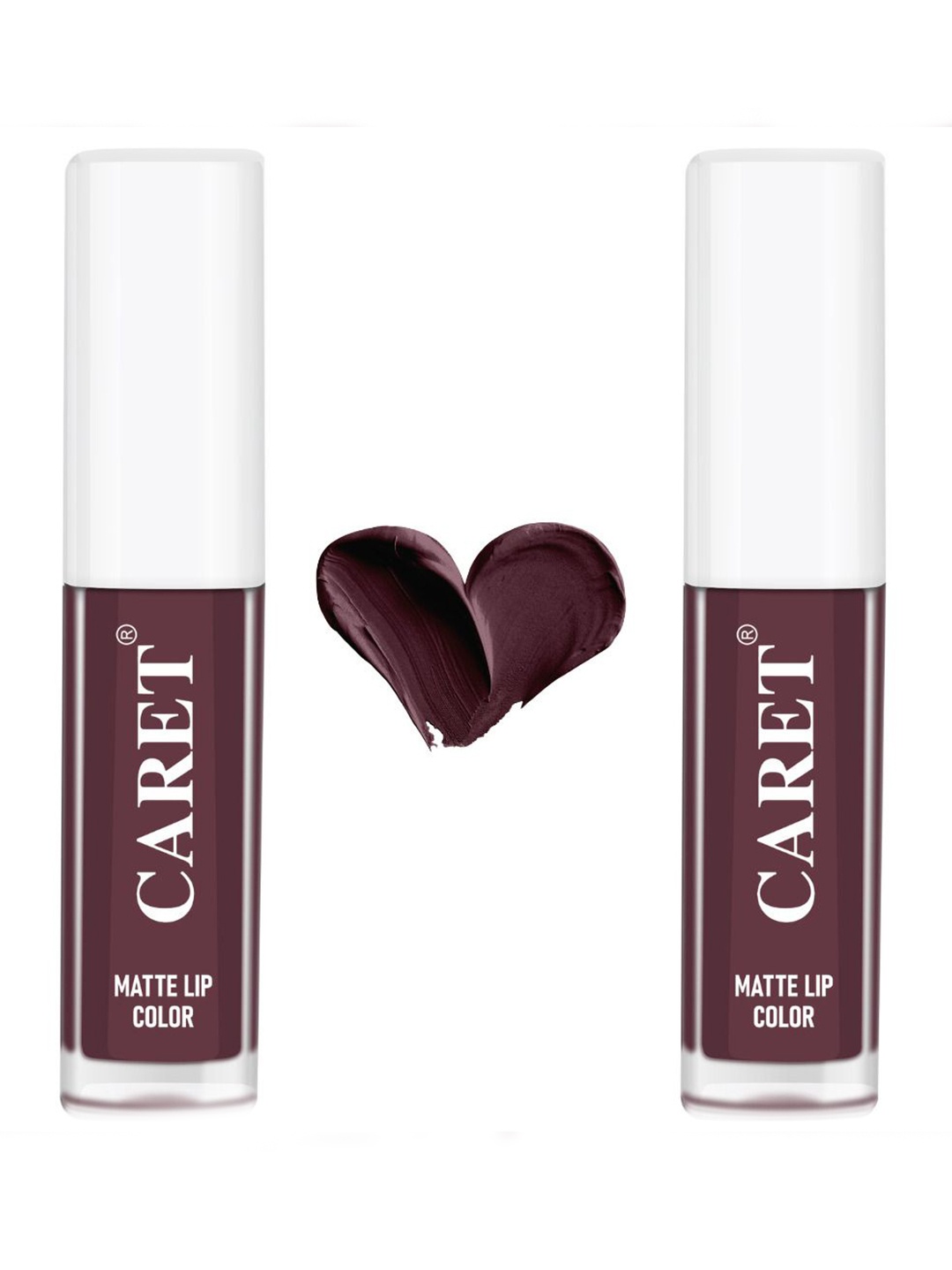 

CARET ORGANIC Mini Liquid Matte Long Lasting Lipstick - 4 ml - Maroon
