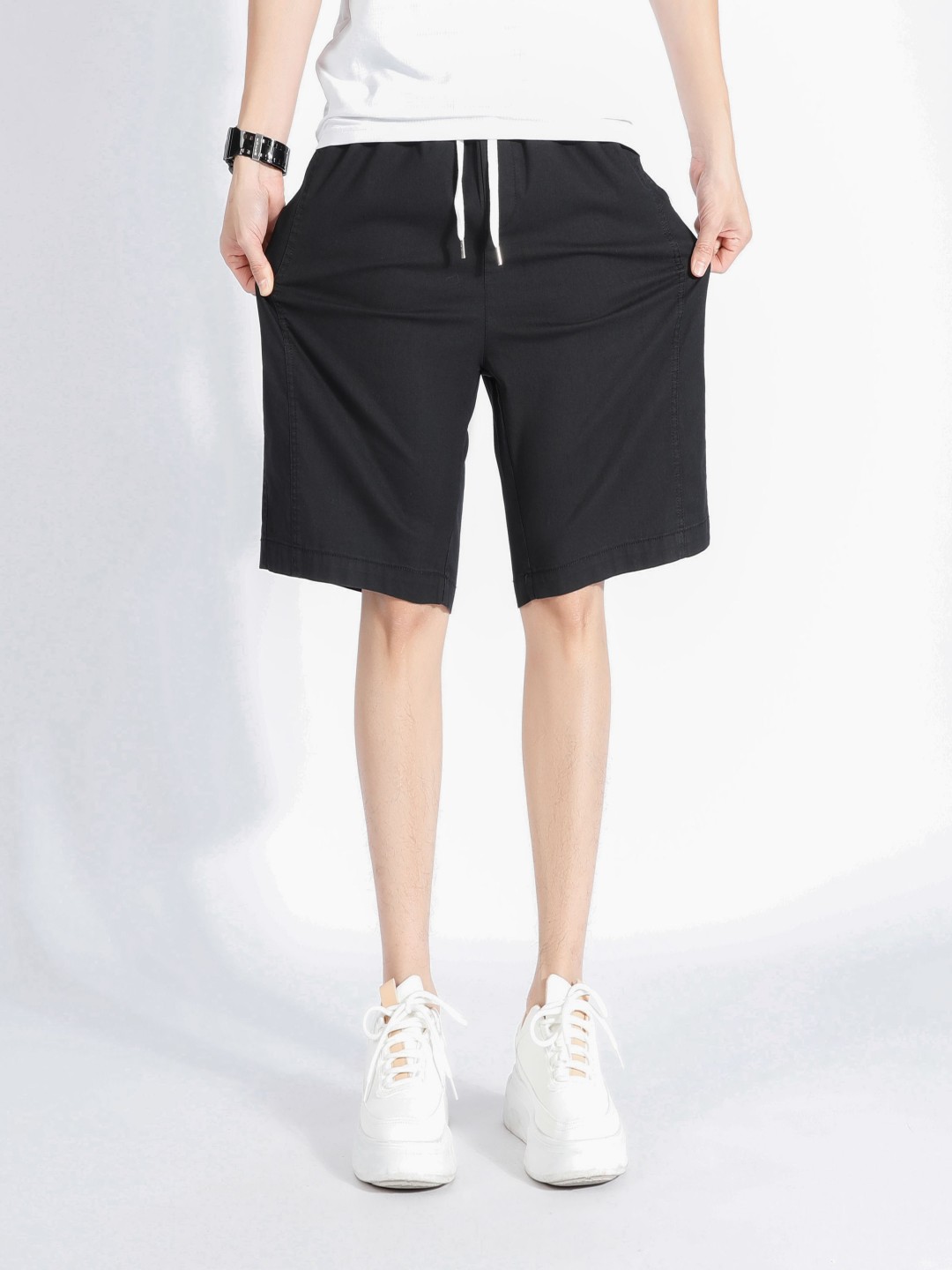 

StyleCast x Revolte Men Outdoor Shorts, Black