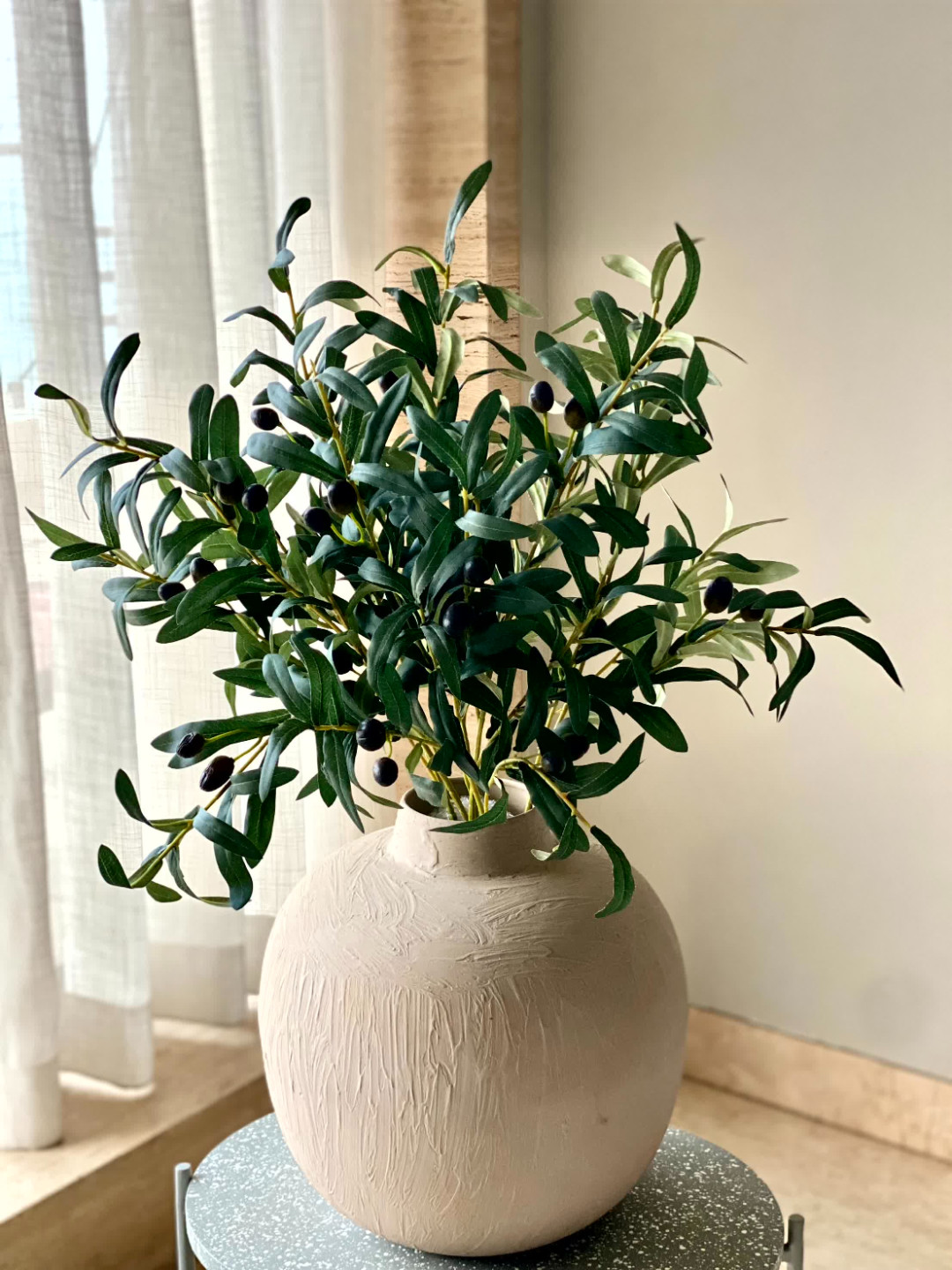 

Mason Home Green Olive Artificial Plant