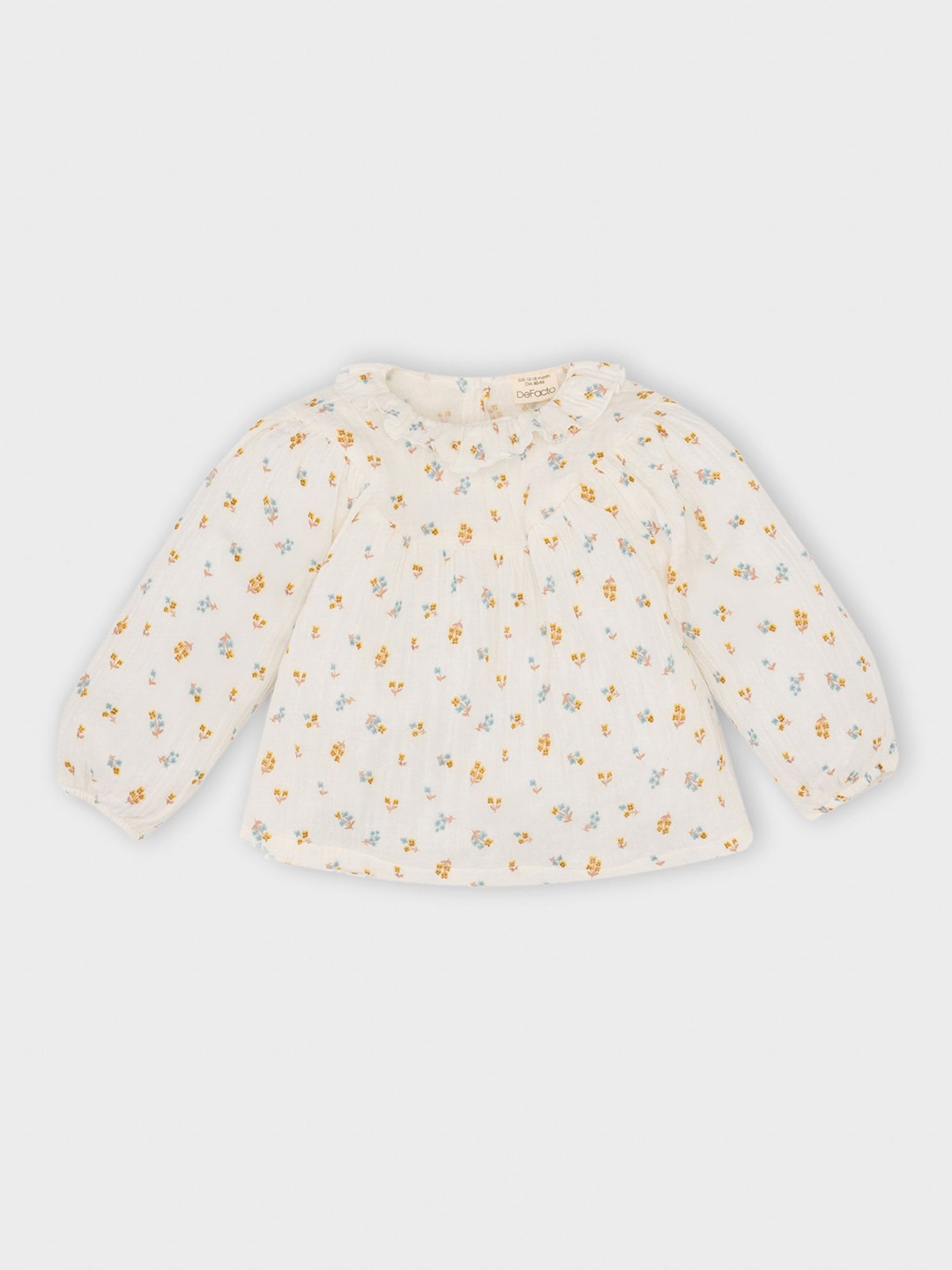 

DeFacto Girls Opaque Printed Casual Shirt, Na