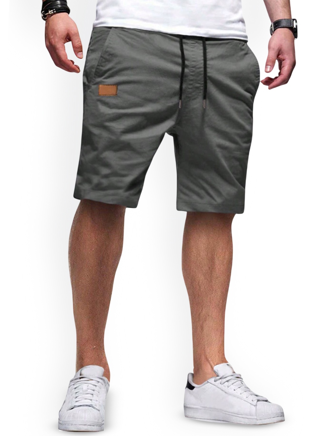 

StyleCast x Revolte Men Shorts, Grey