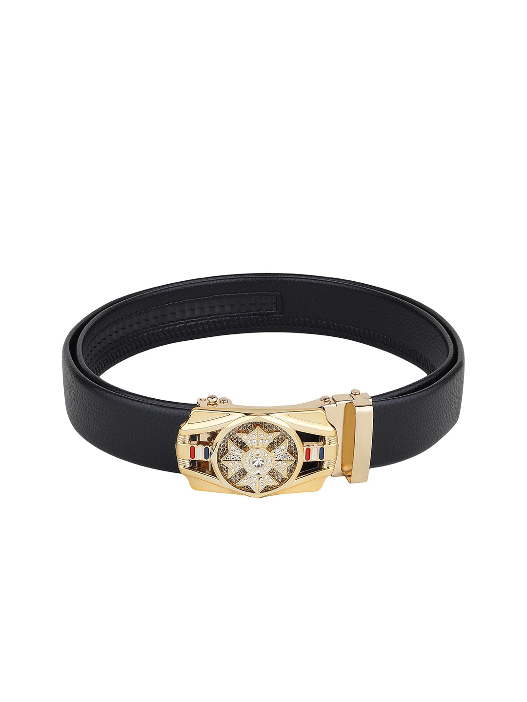 

Provogue Men Textured Belt, Black