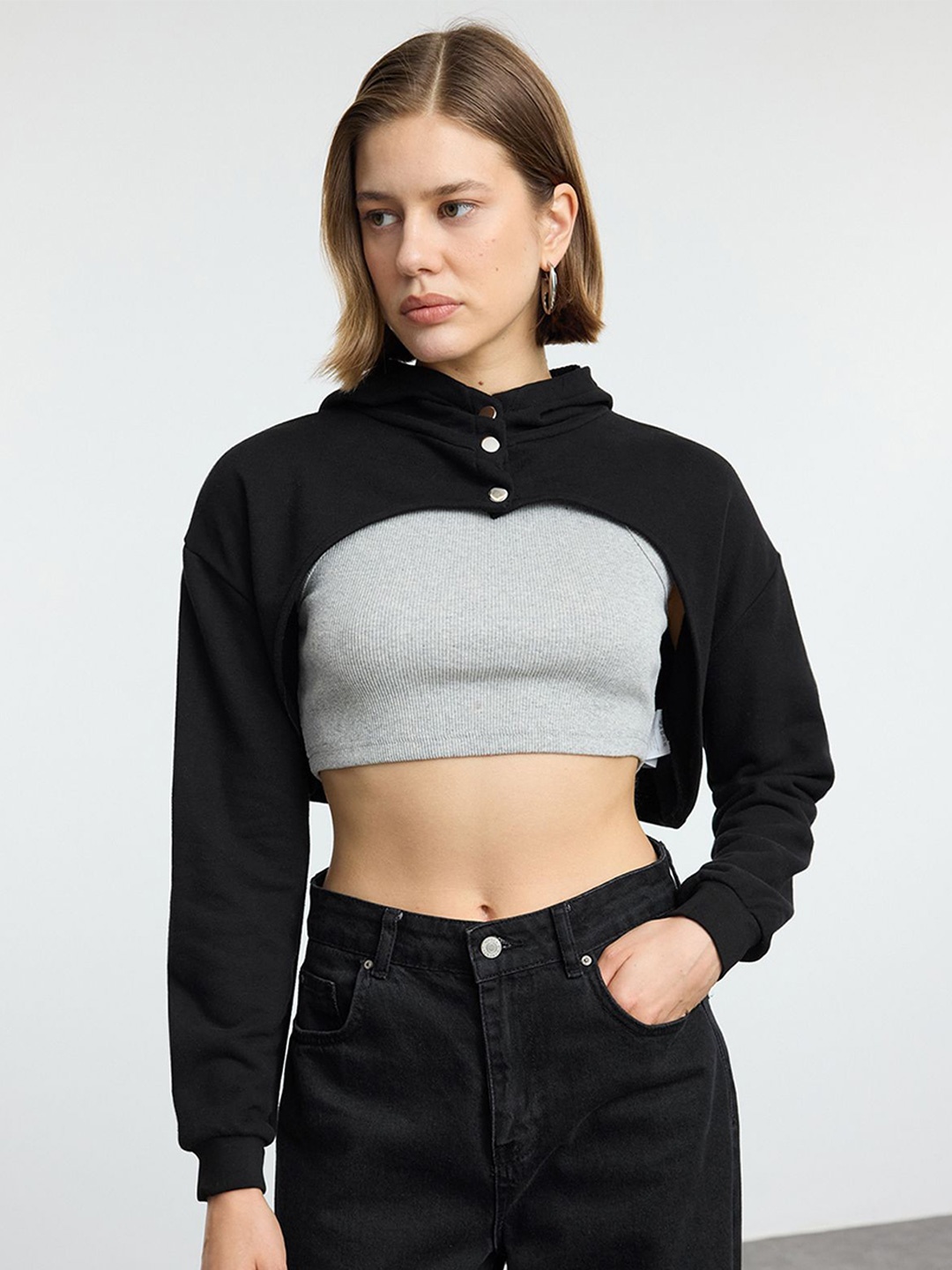

Trendyol Men Sweatshirt, Na