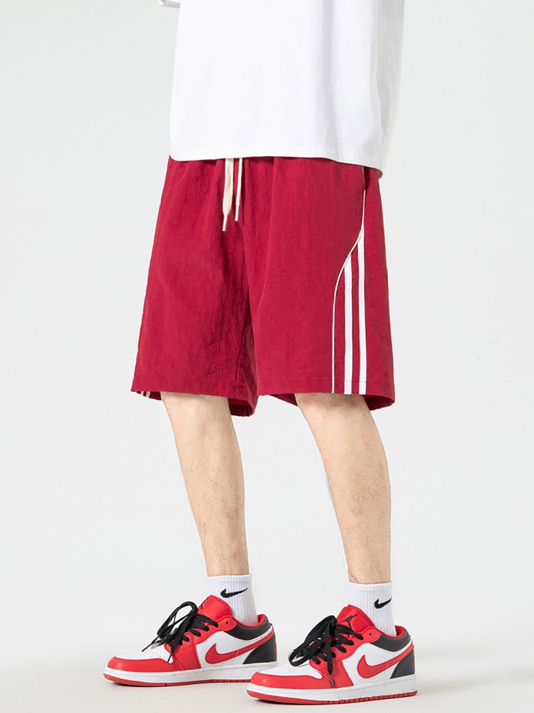 

StyleCast x Revolte Men Outdoor Shorts, Red