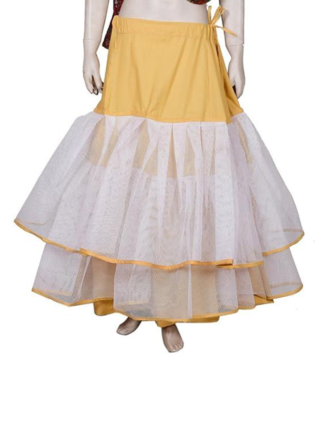 

shyama creations Women Colourblocked Flared Skirts, Yellow