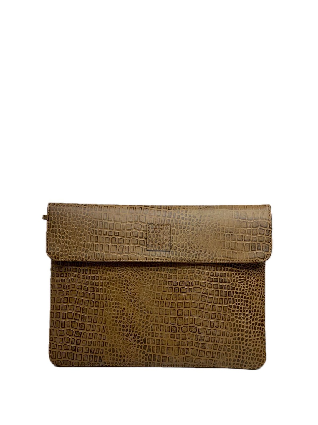 

Abelardo De Moda Unisex Leather Laptop Sleeve, Tan