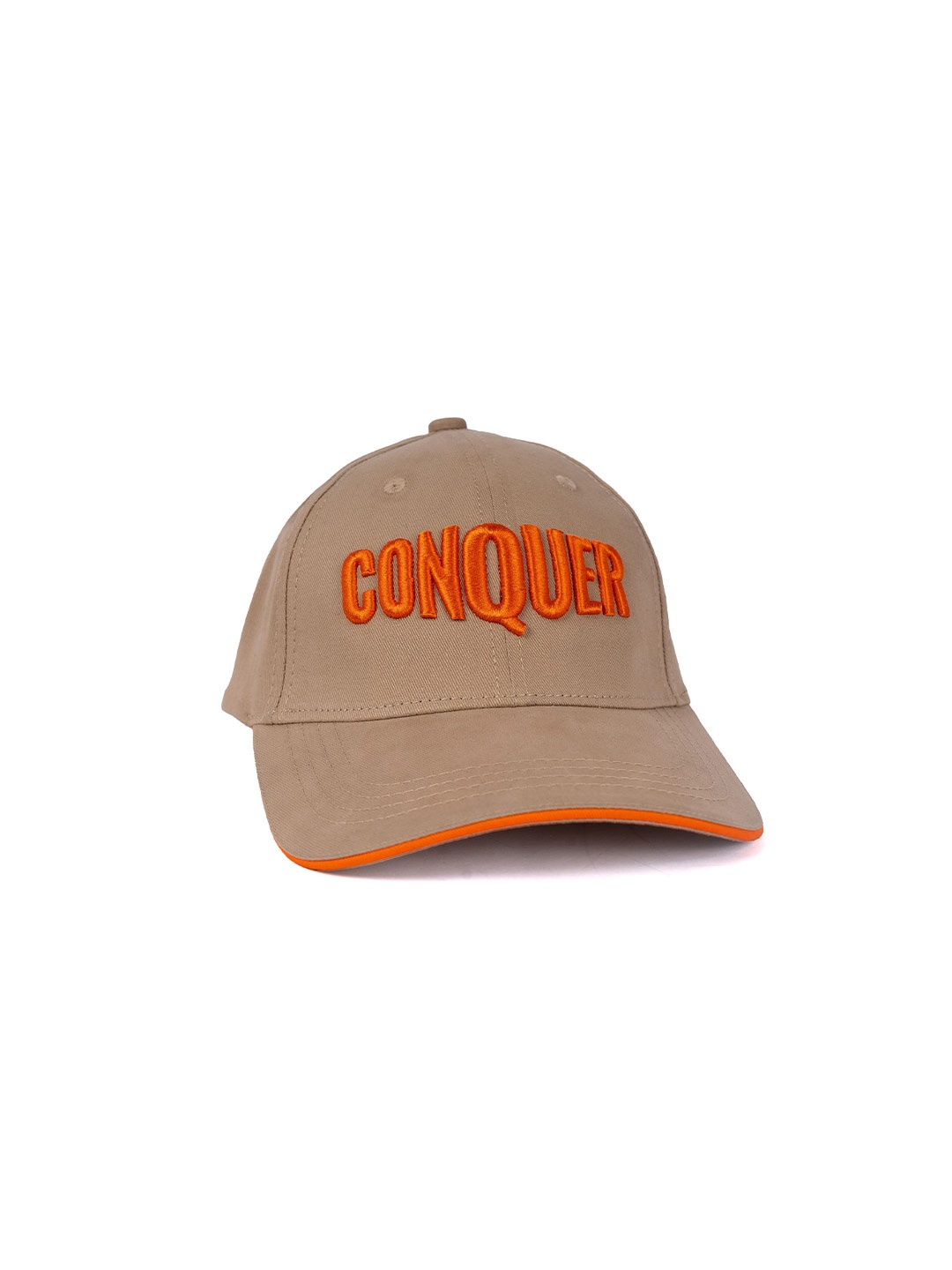 

11Caps Men Embroidered Baseball Cap, Brown