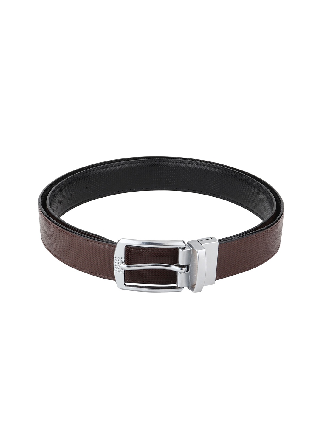 

Provogue Men Textured Reversible Formal Belt, Brown