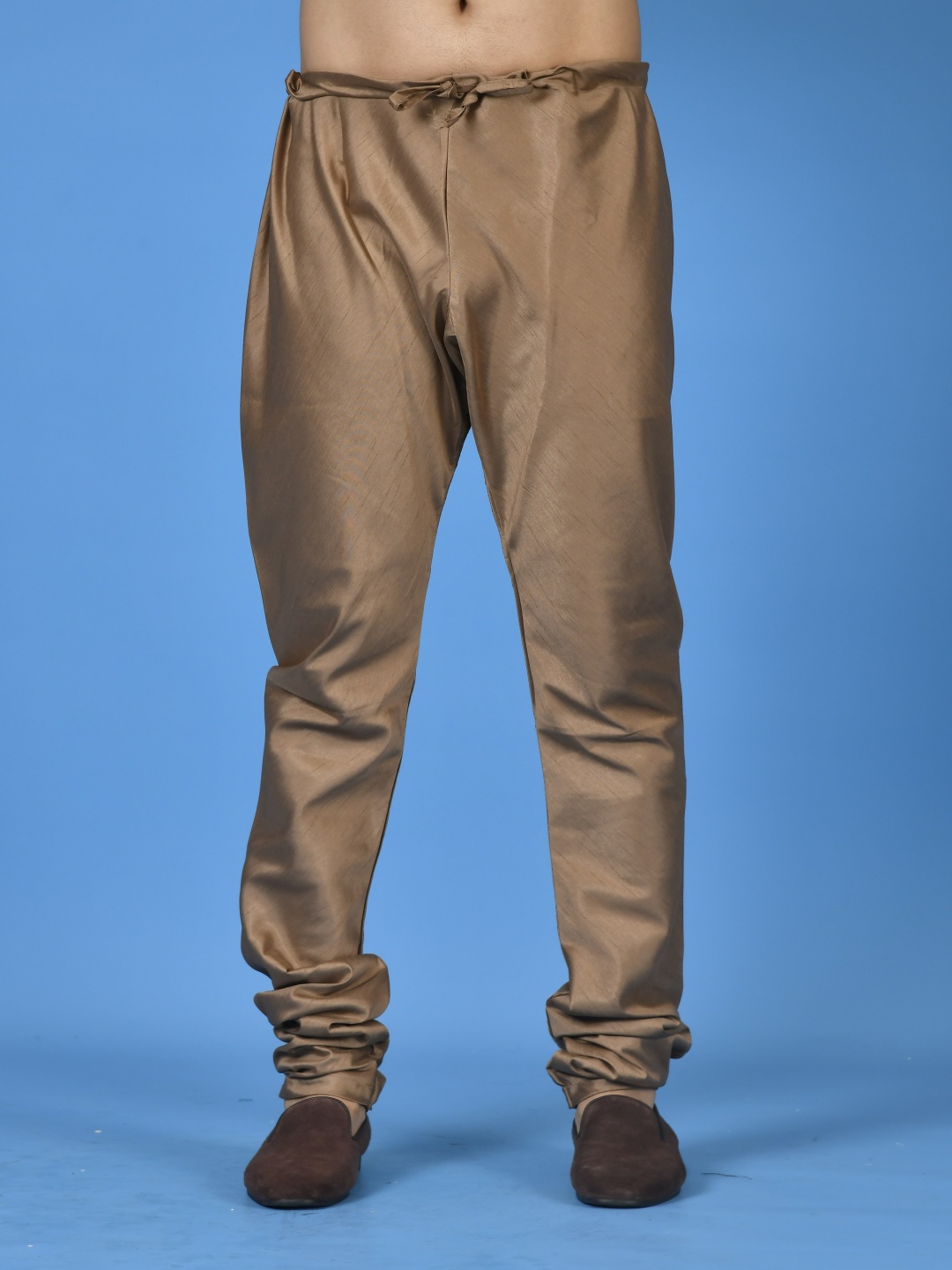 

Sayisha Men Slim-Fit Churidar, Brown