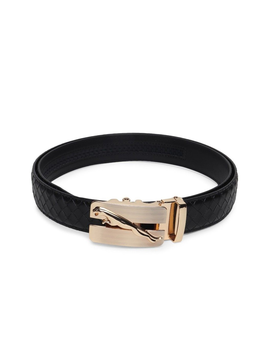 

Provogue Men Textured Belt, Black