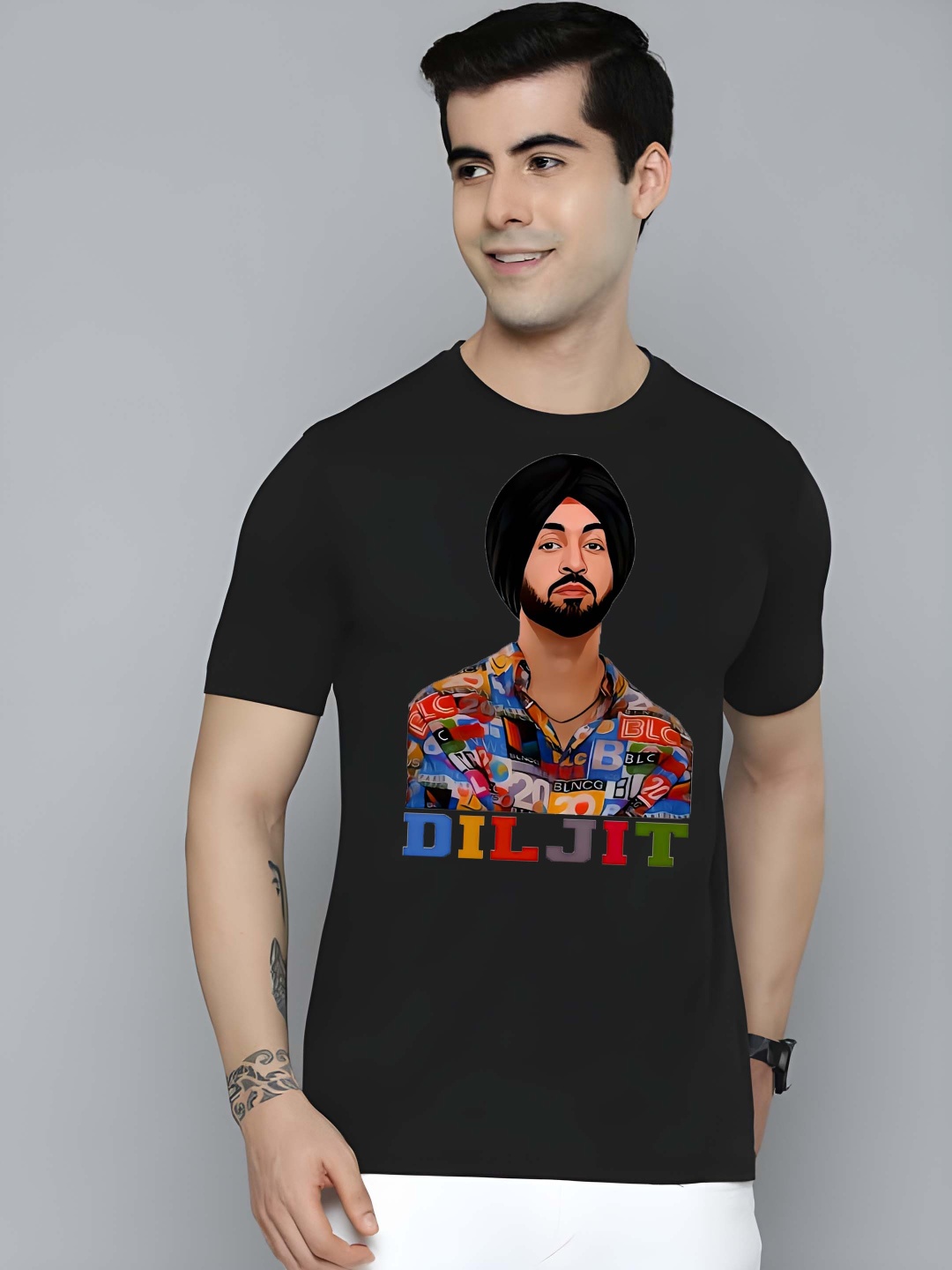 

BOWLIFESTYLE Men T-shirt, Black