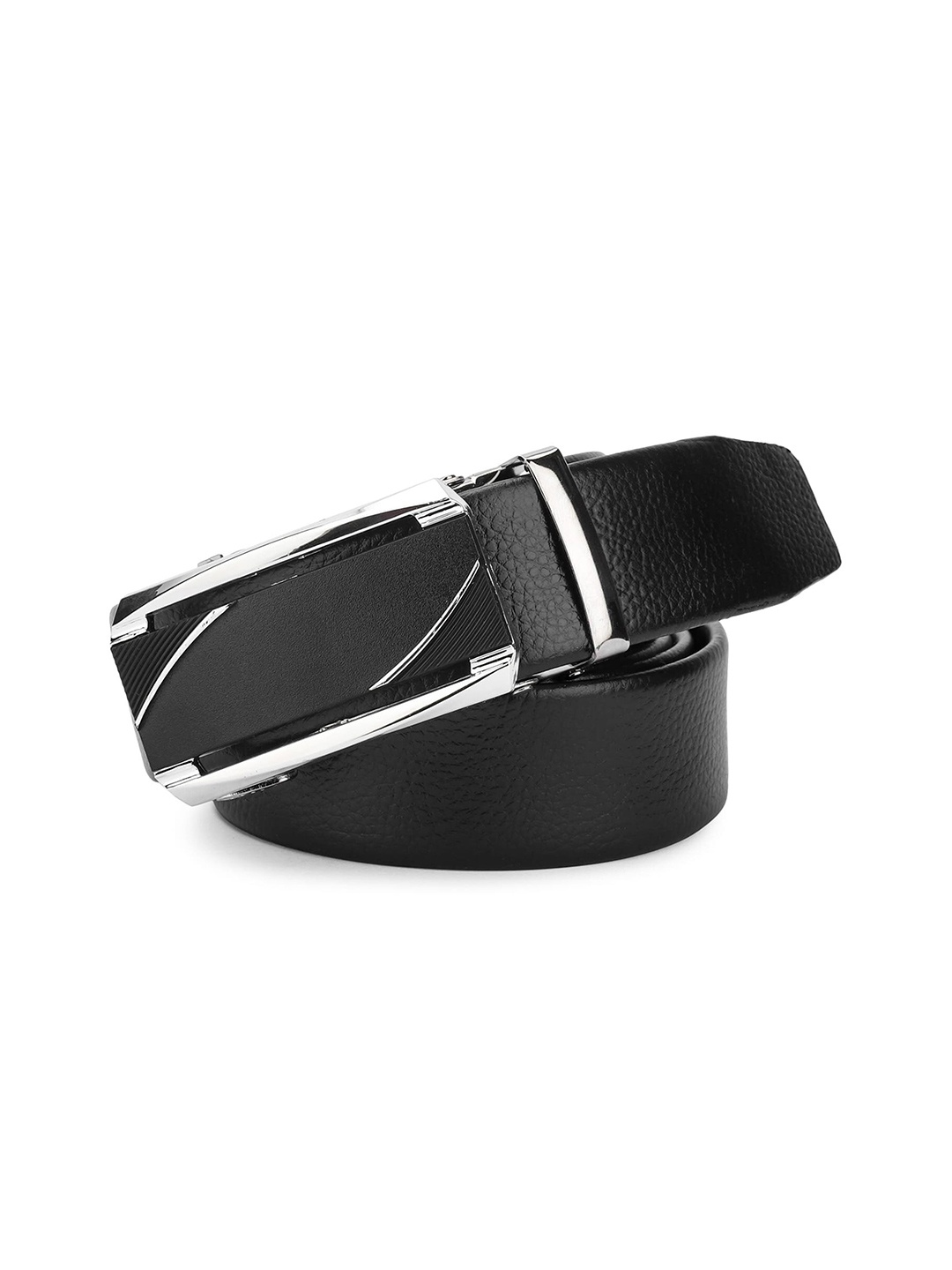 

Provogue Men Textured Belt, Black