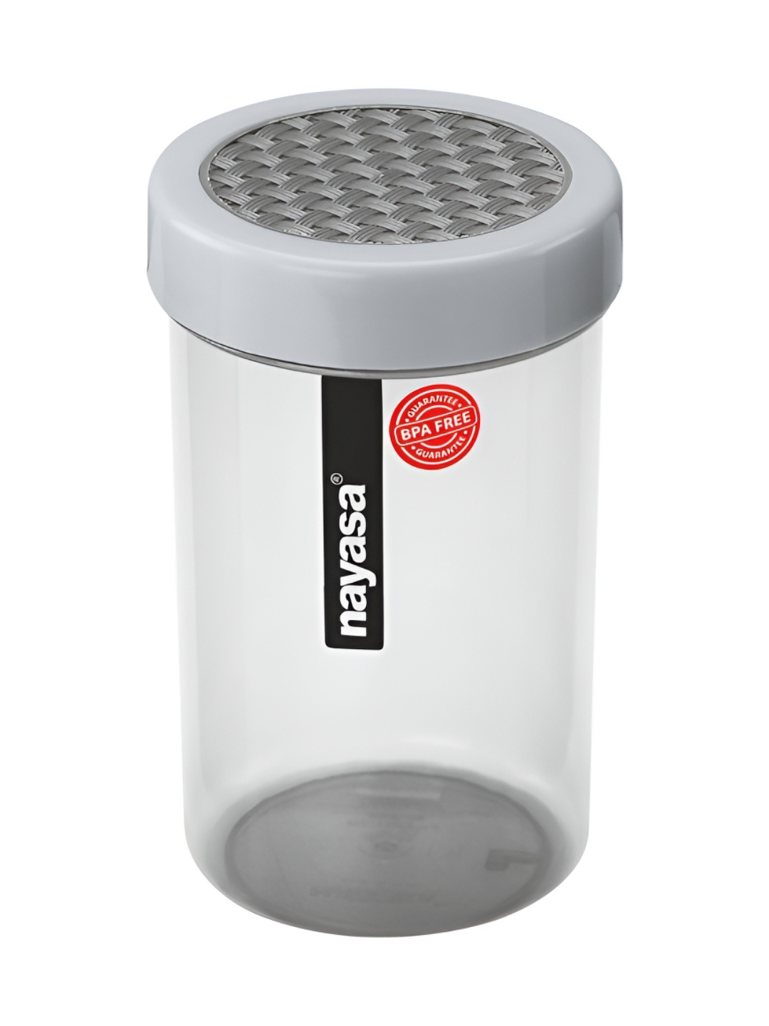 

Nayasa Retro Set of 3 Grey Air-Tight Kitchen Storage Plastic Containers - 3L Each