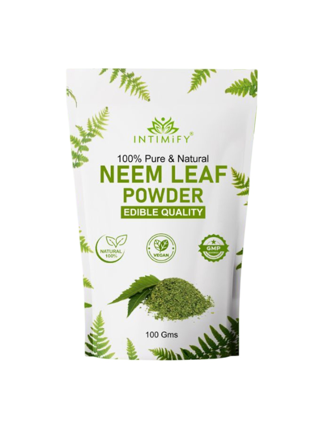 

INTIMIFY Natural Neem Powder - 100 g, Green