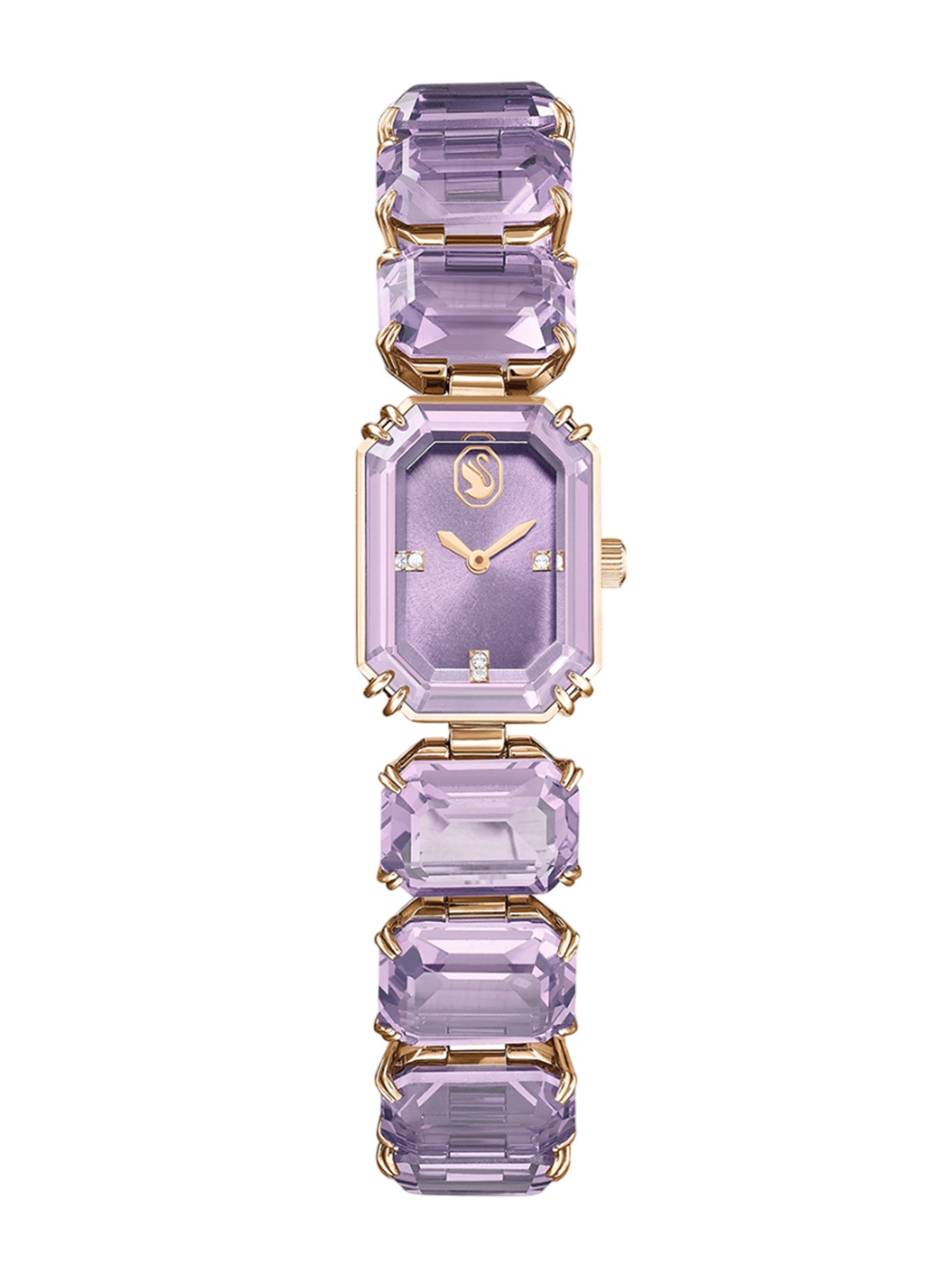 

SWAROVSKI Women Analogue Watch MILLENIA:MB MAUVE/MAUVE/PCG, Purple