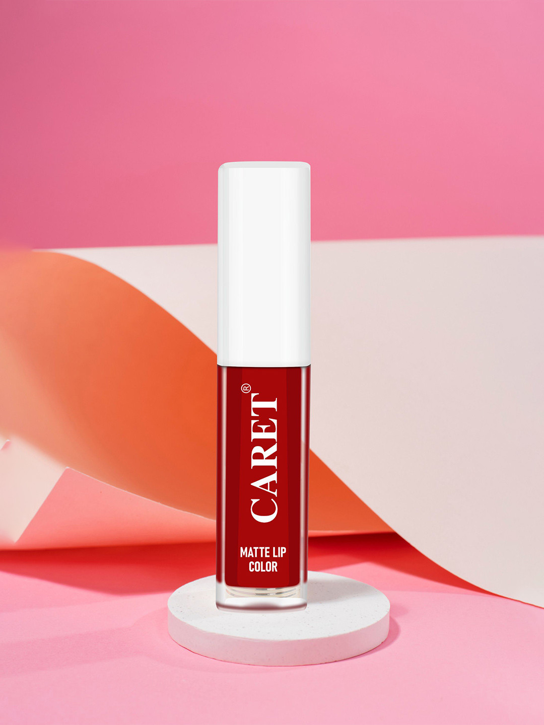 

CARET ORGANIC Set Of 3 Super-Pigmented Liquid Matte Lipsticks - 2 ml Each - Shade 2 -7 -3, Red