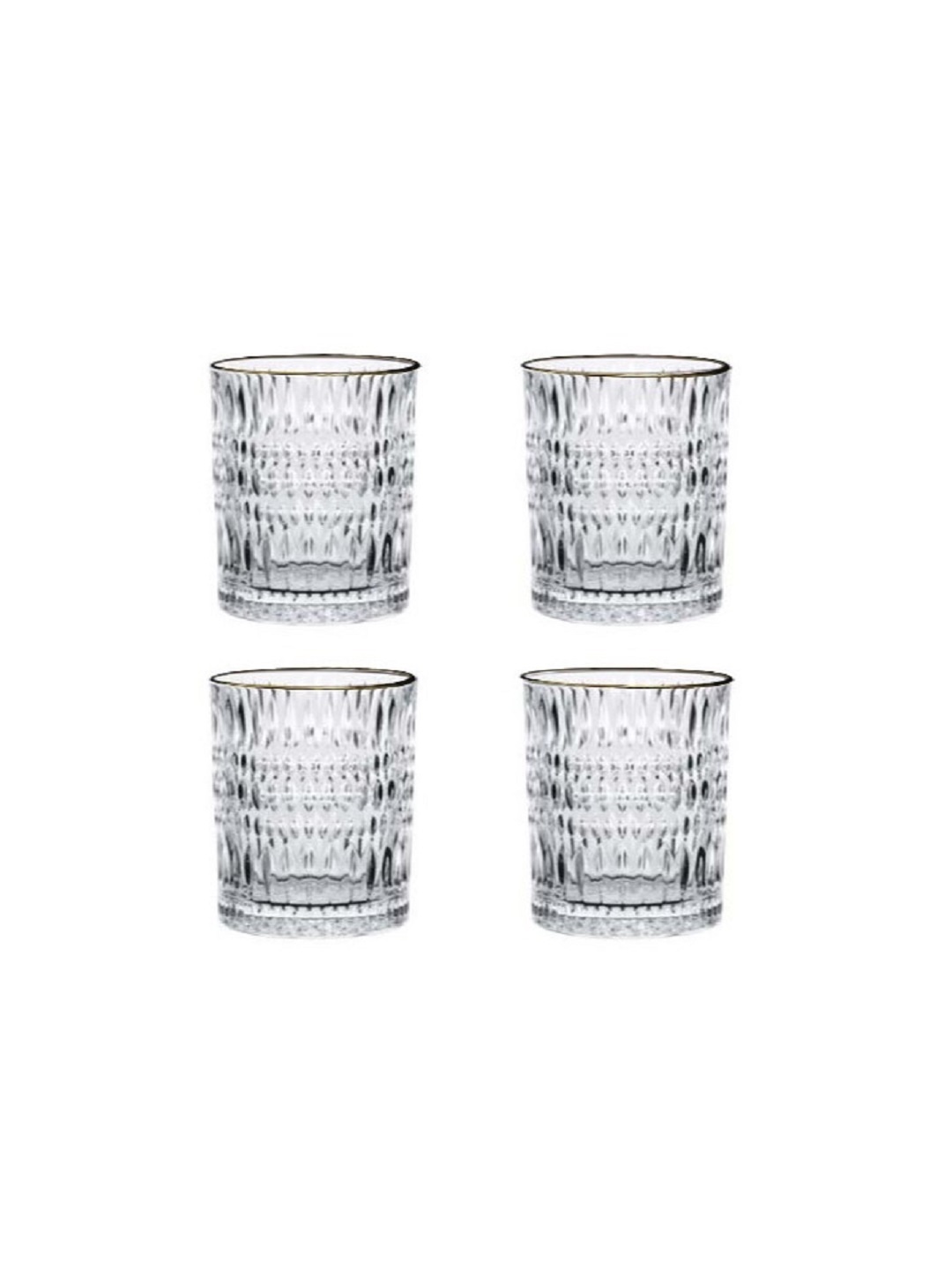 

Nachtmann Ethno Transparent 4 Pieces Textured Whisky Glasses