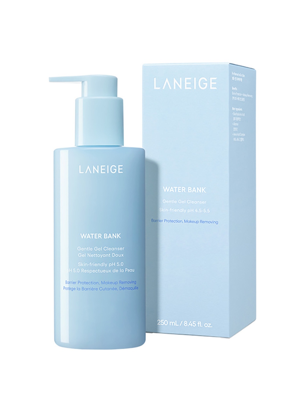 

LANEIGE Water Bank Gentle Gel Cleanser with Blue Hyaluronic Acid - 250 ml