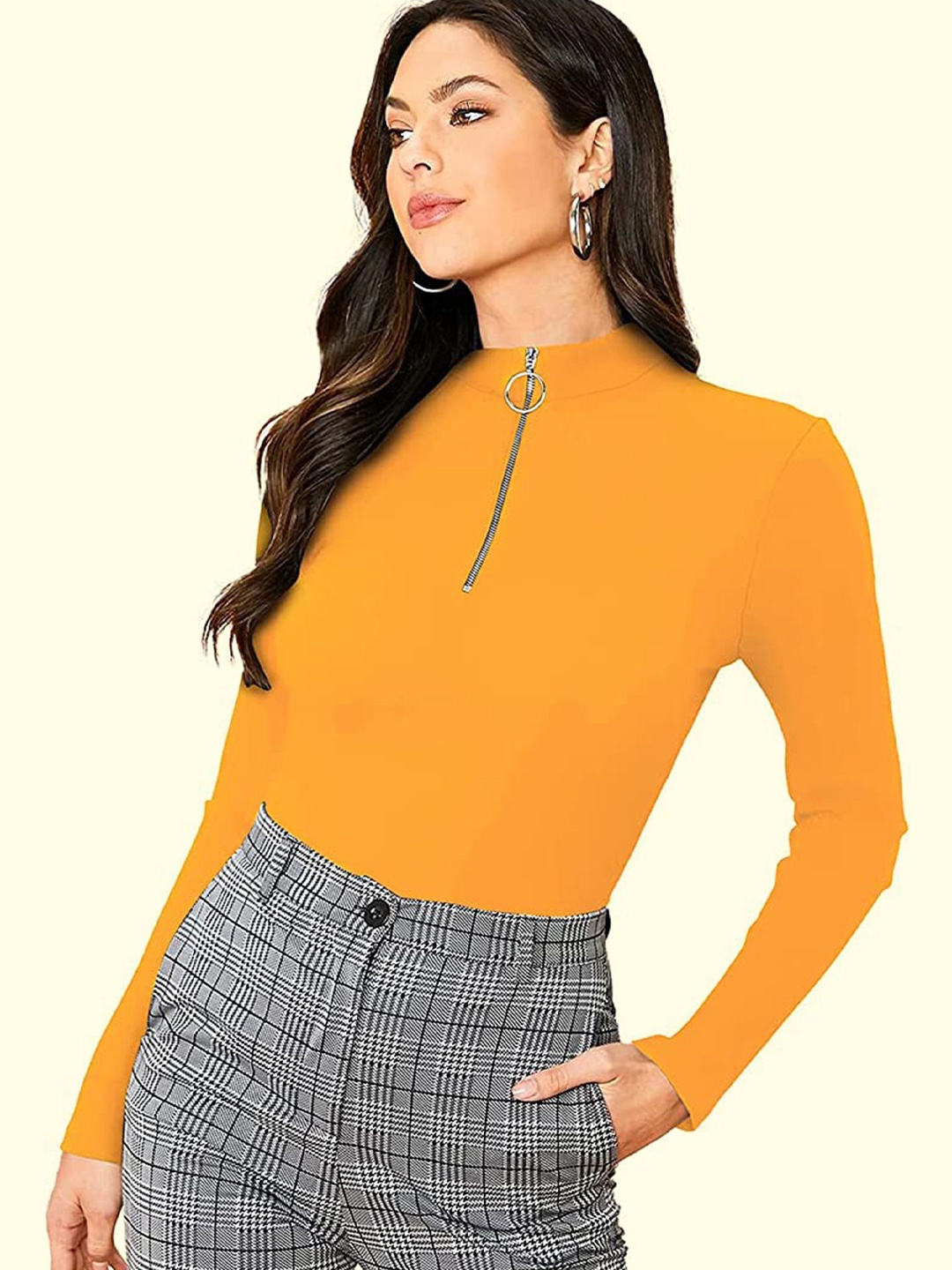 

STYLE PREZONE Top, Yellow