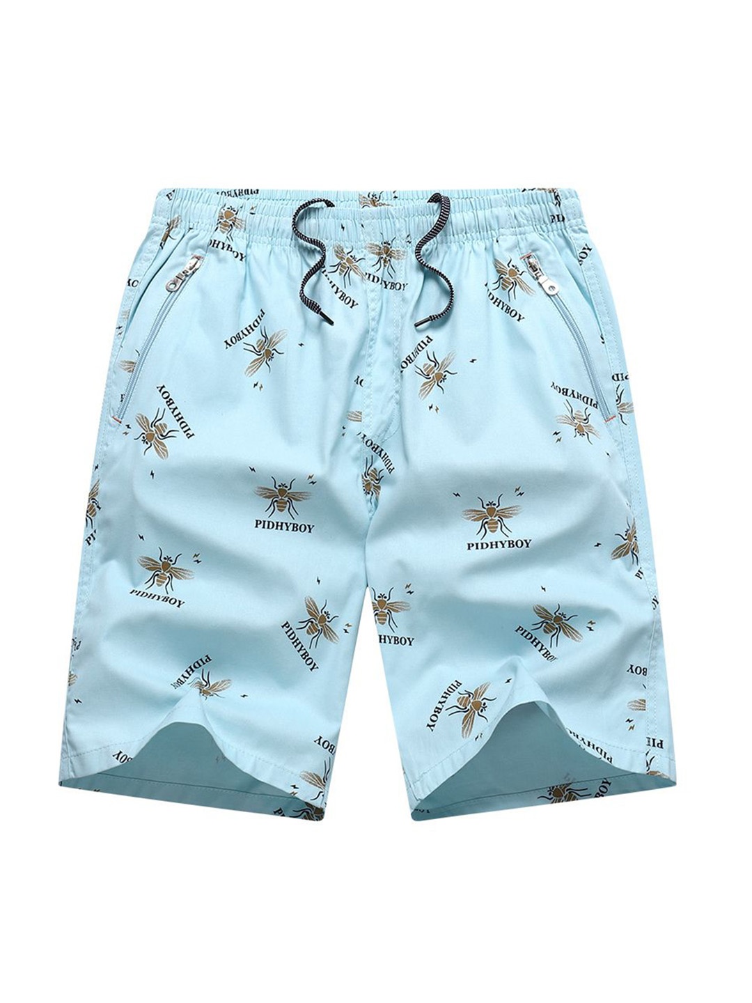 

StyleCast x Revolte Men Printed Shorts, Blue