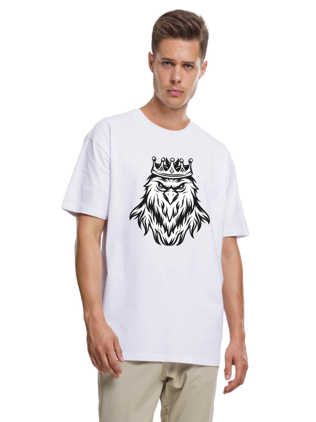 

TBS- THE BARGAIN STREET Men Printed T-shirt, White