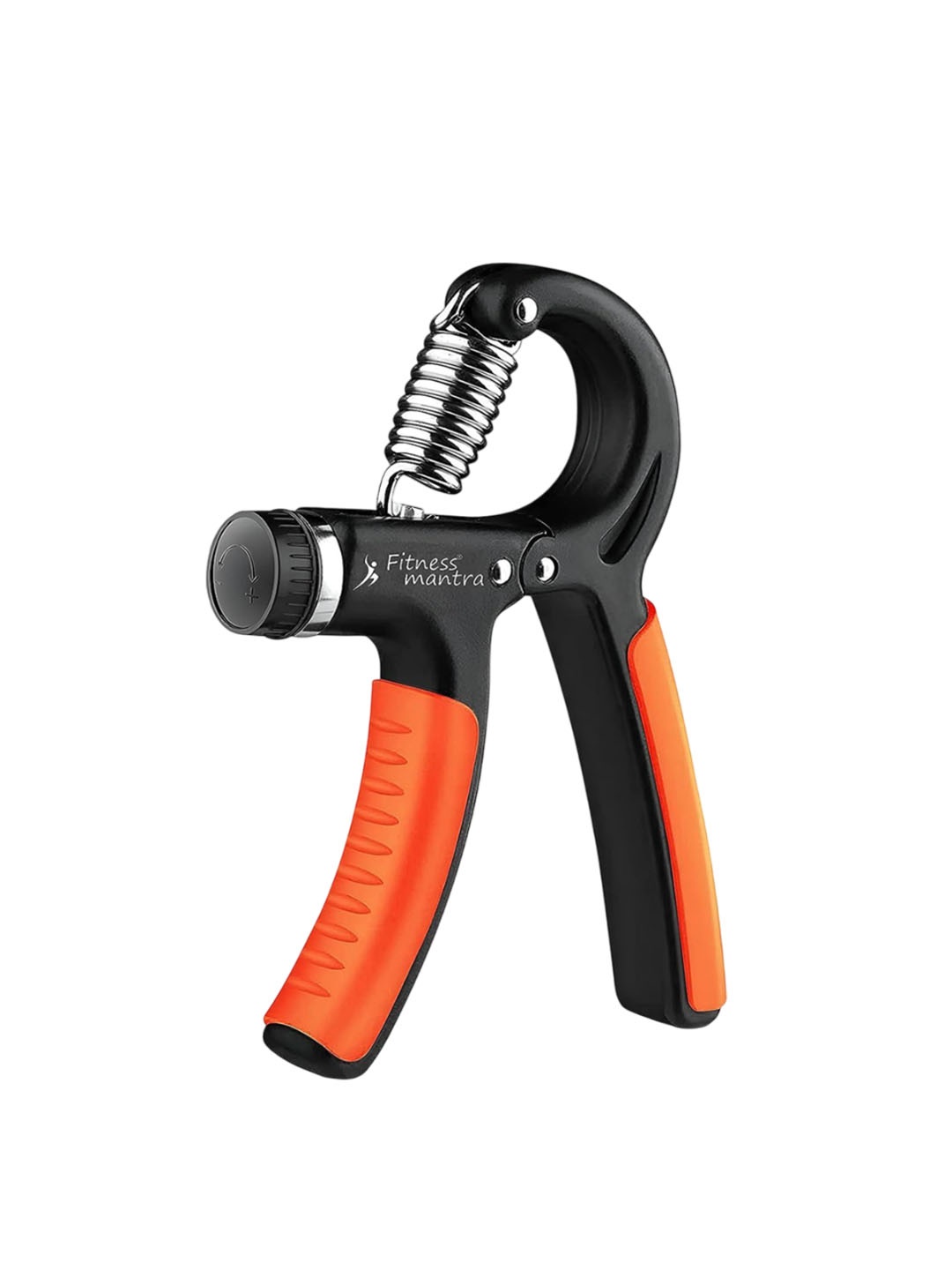 

Fitness Mantra Unisex Orange & Black Weight Hand Gripper