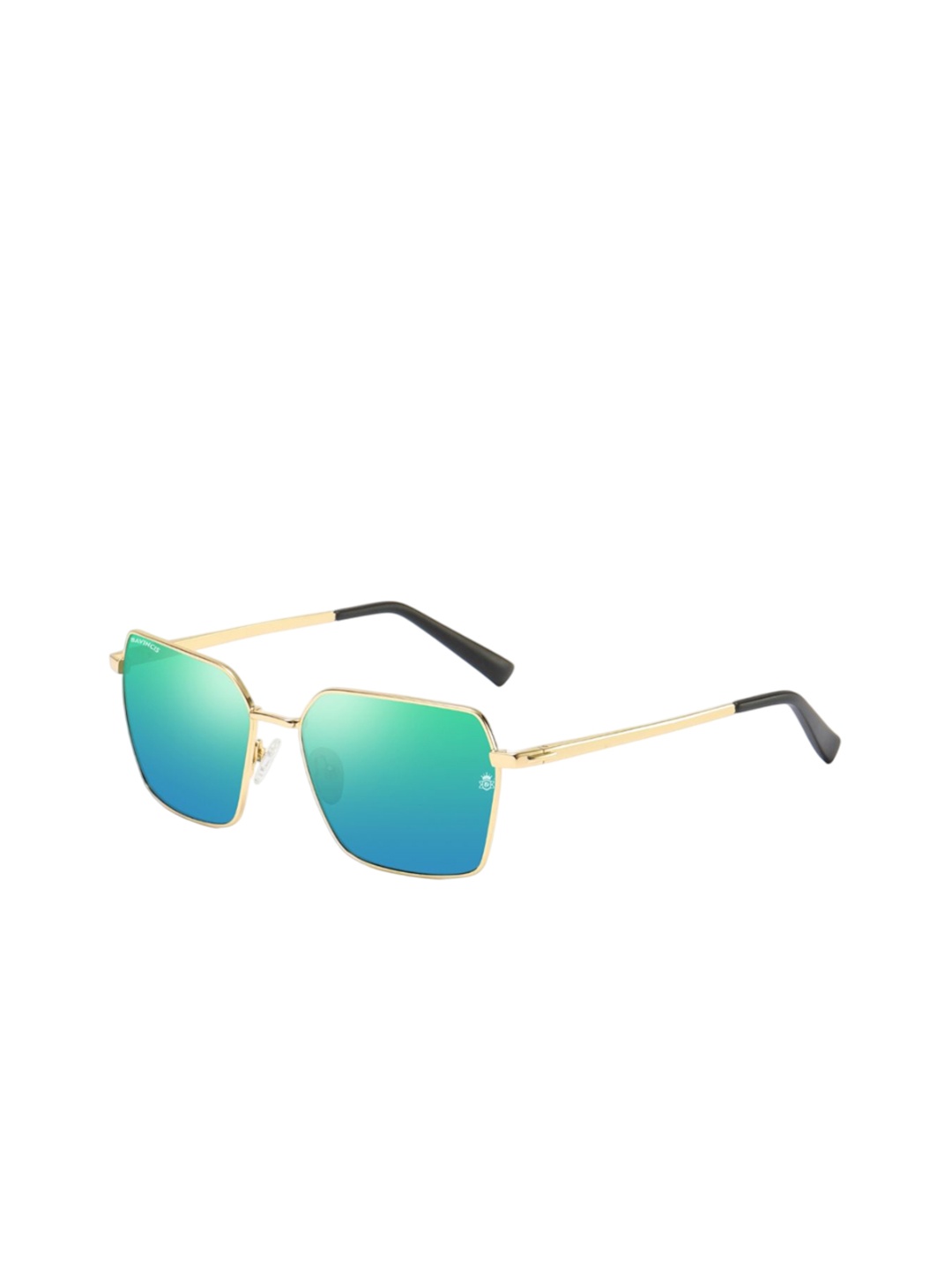 

BAVINCIS Unisex Square Sunglasses with UV Protected Lens, Green